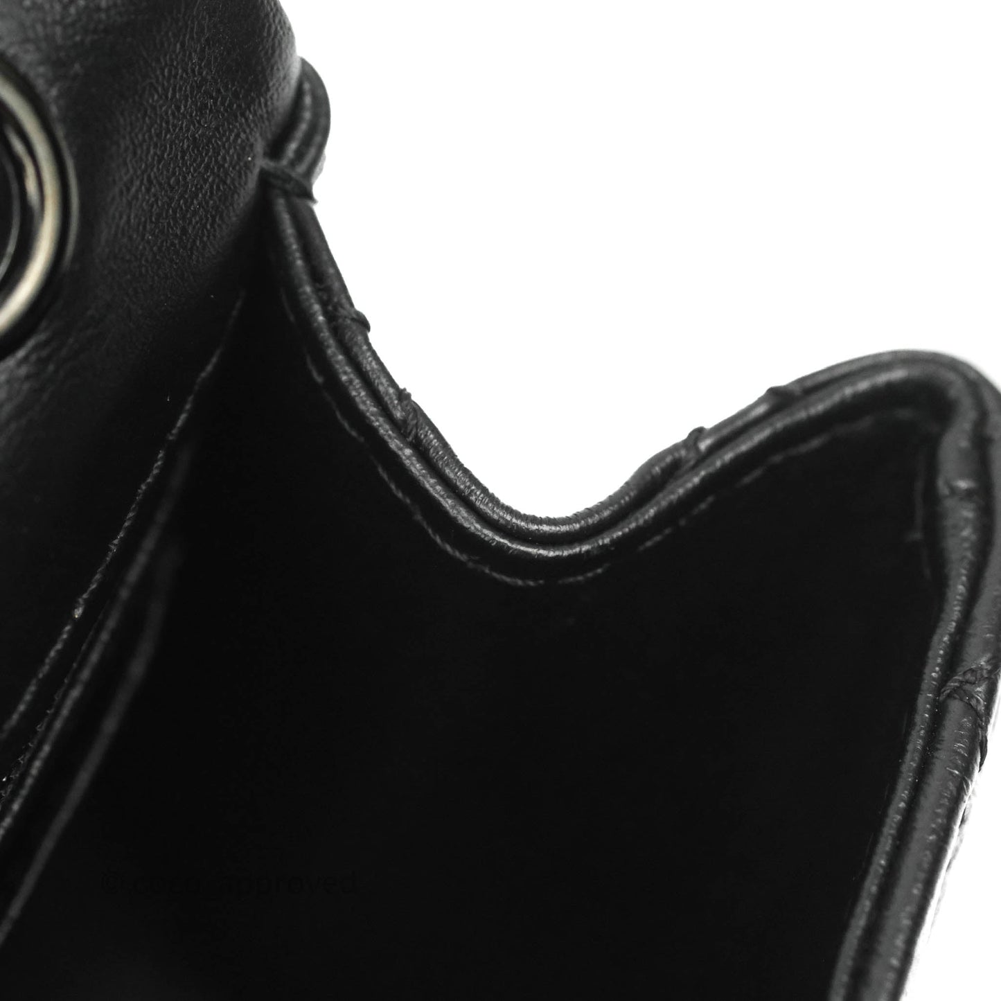 Chanel Mini Reissue 224 So Black Aged Calfskin Black Hardware