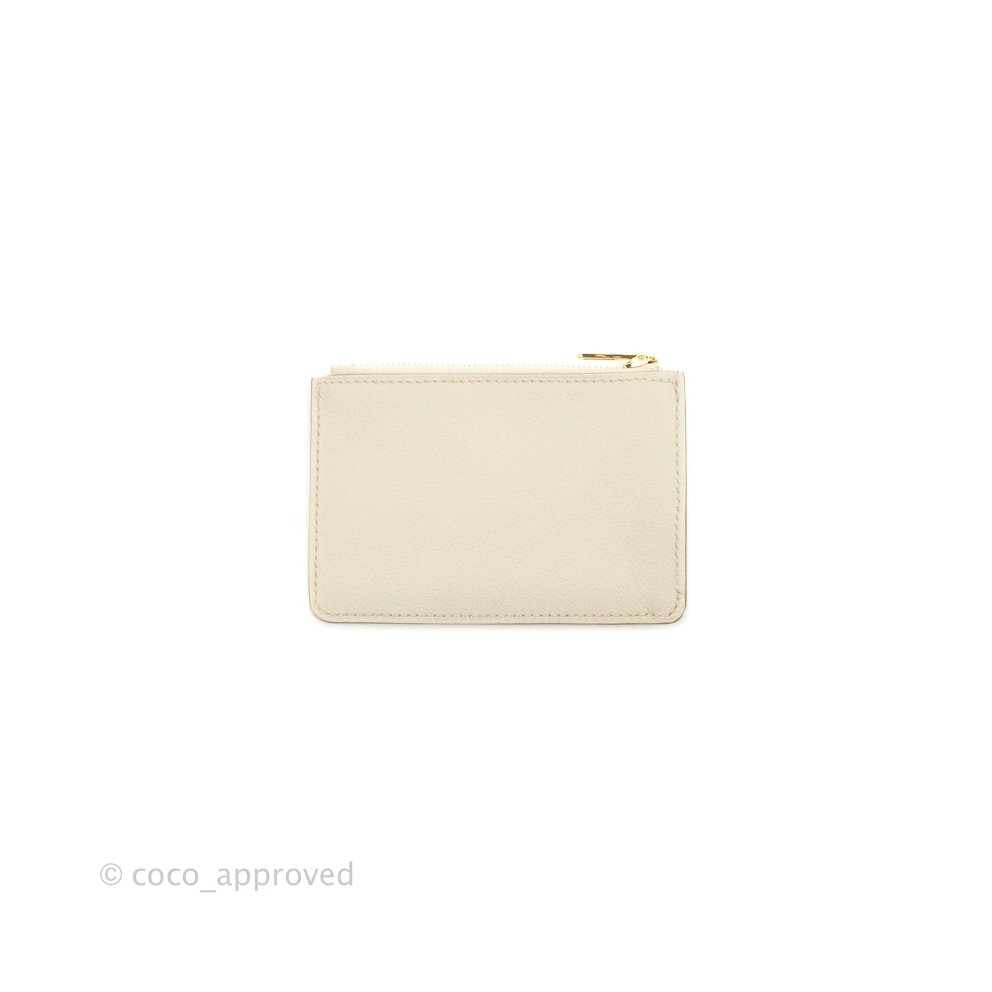 Hermès Constance Slim Wallet Beton Evercolor Gold Hardware