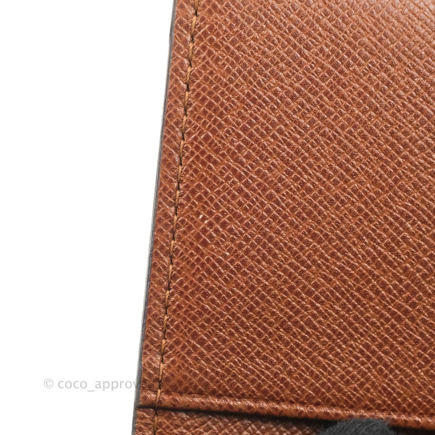 Louis Vuitton Vintage Monogram Canvas Wallet Brown