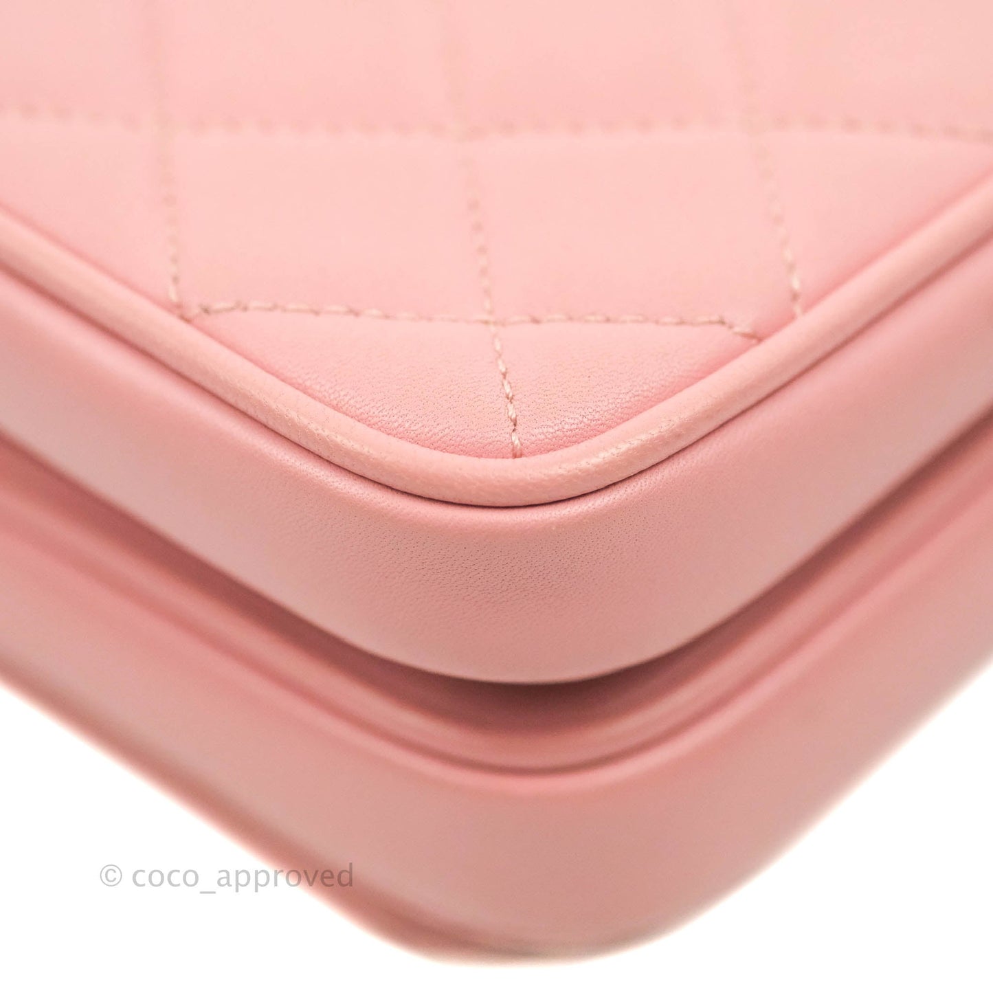 Chanel Citizen Chic Mini Flap Bag Pink Lambskin Gold Hardware