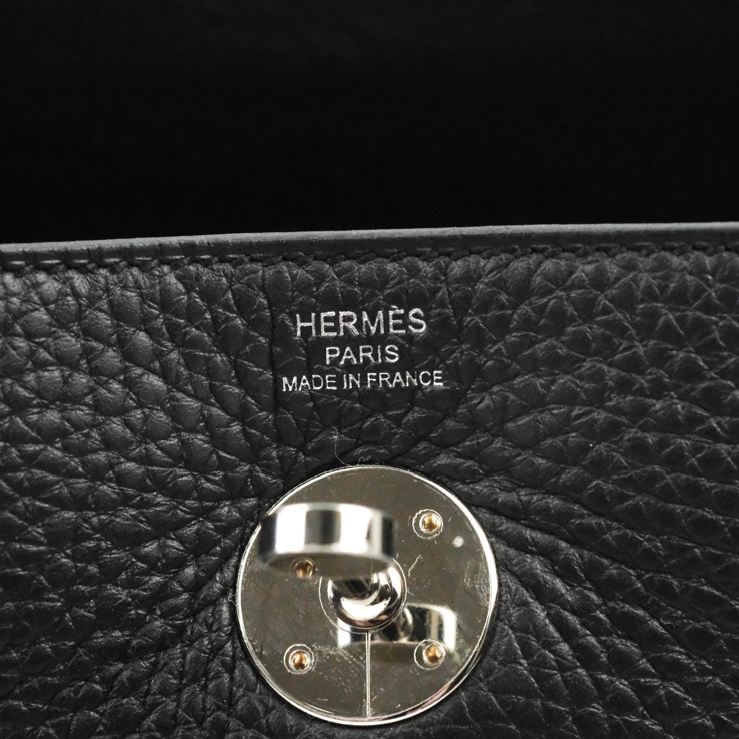 Hermès Lindy 26 Black Taurillon Clemence Palladium Hardware