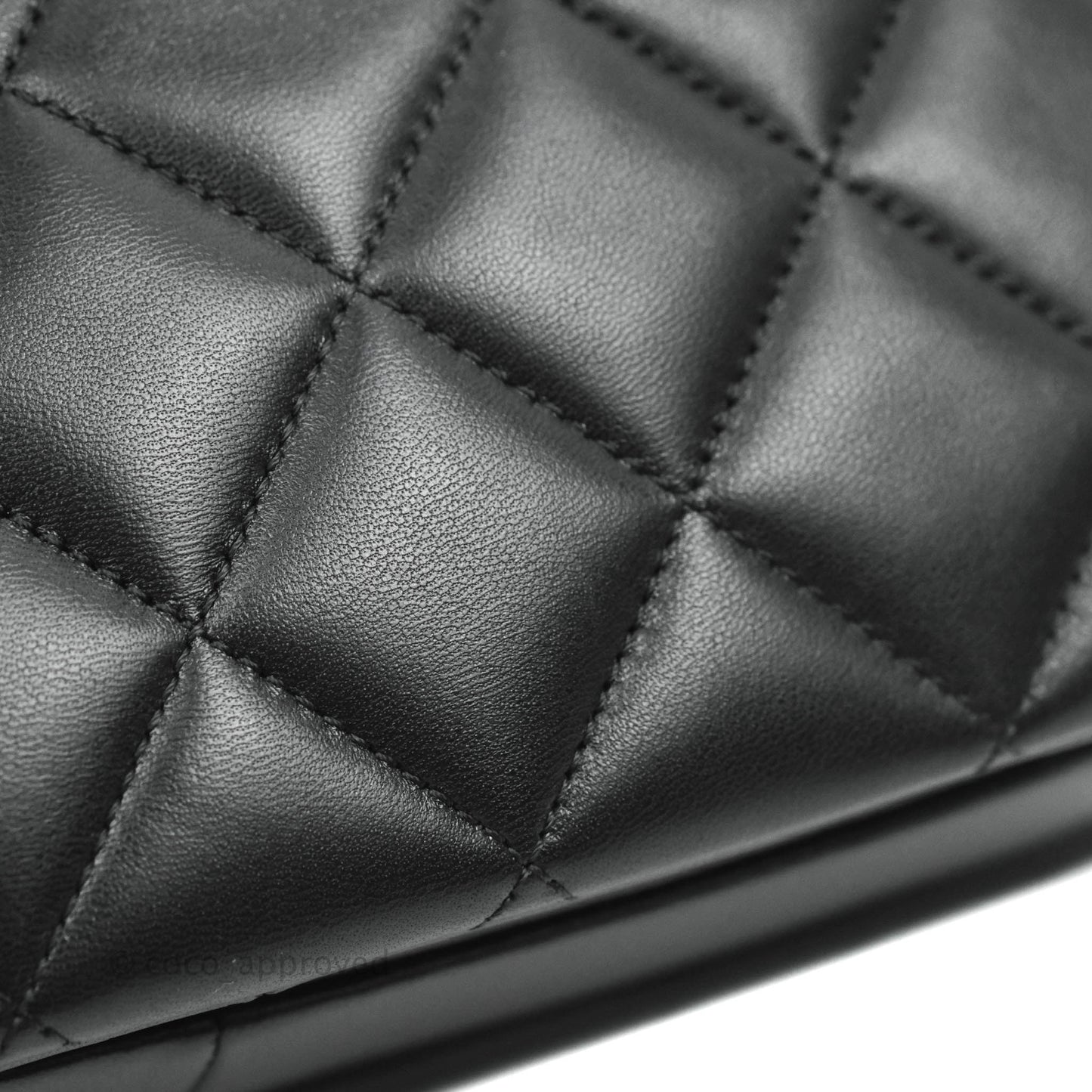 Chanel Trendy CC Small Black Lambskin Rose Gold Hardware