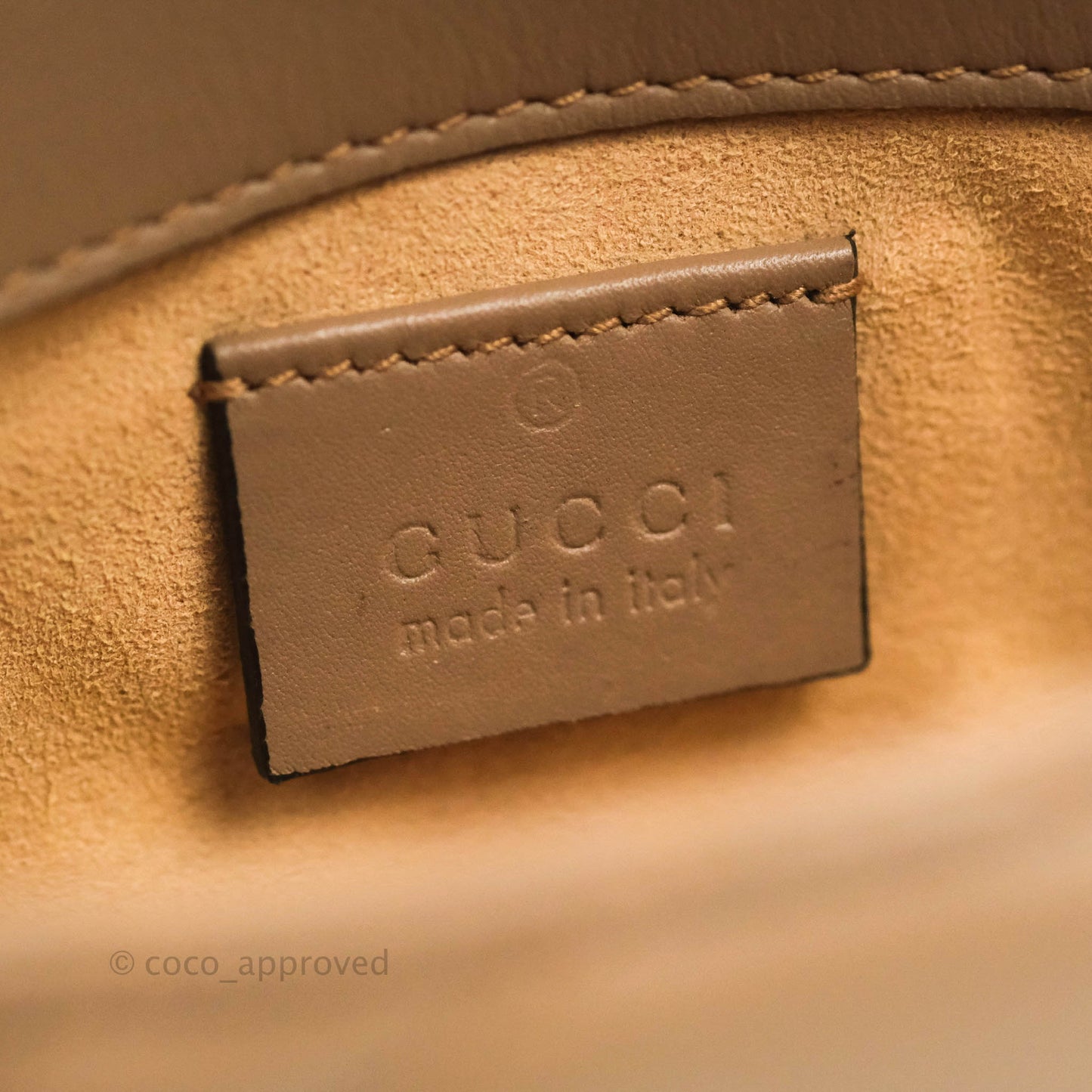 Gucci GG Marmont Matelassé Leather Super Mini Bag Dusty Pink