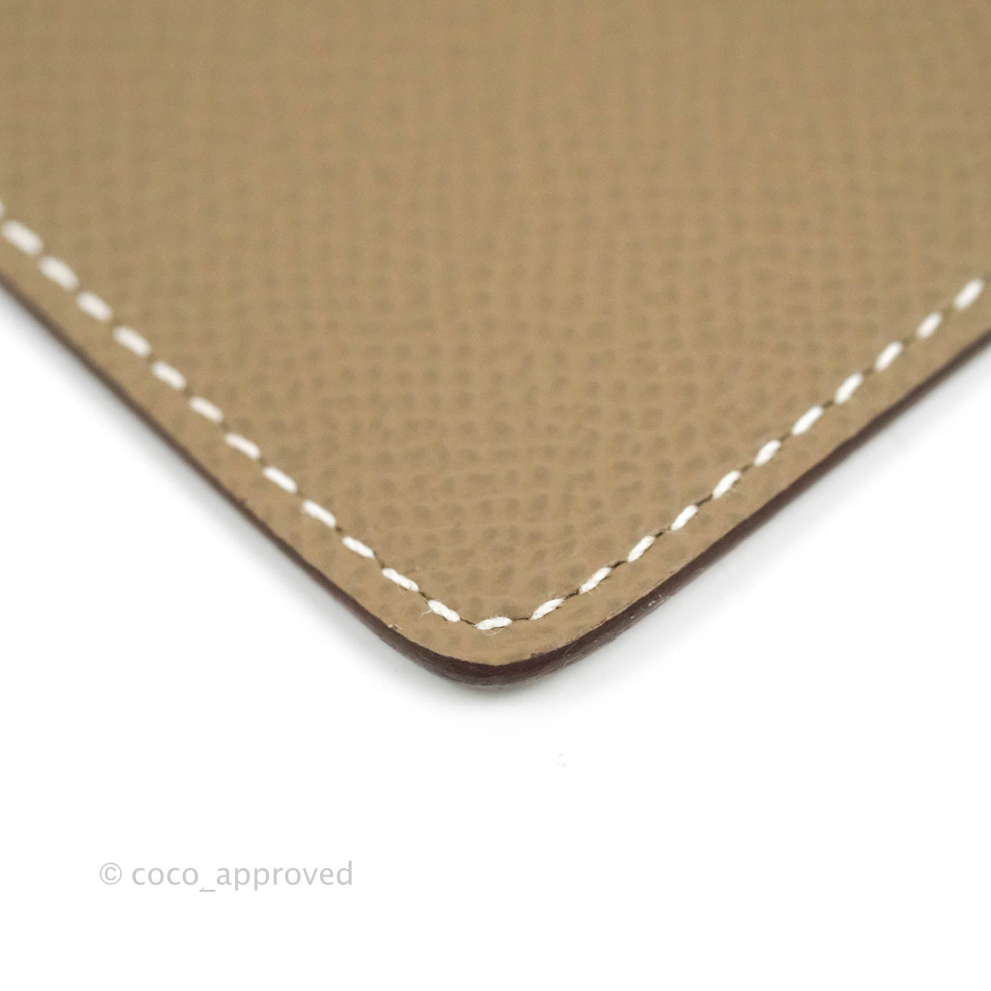 Hermès Constance Slim Wallet Etoupe Epsom Palladium Hardware
