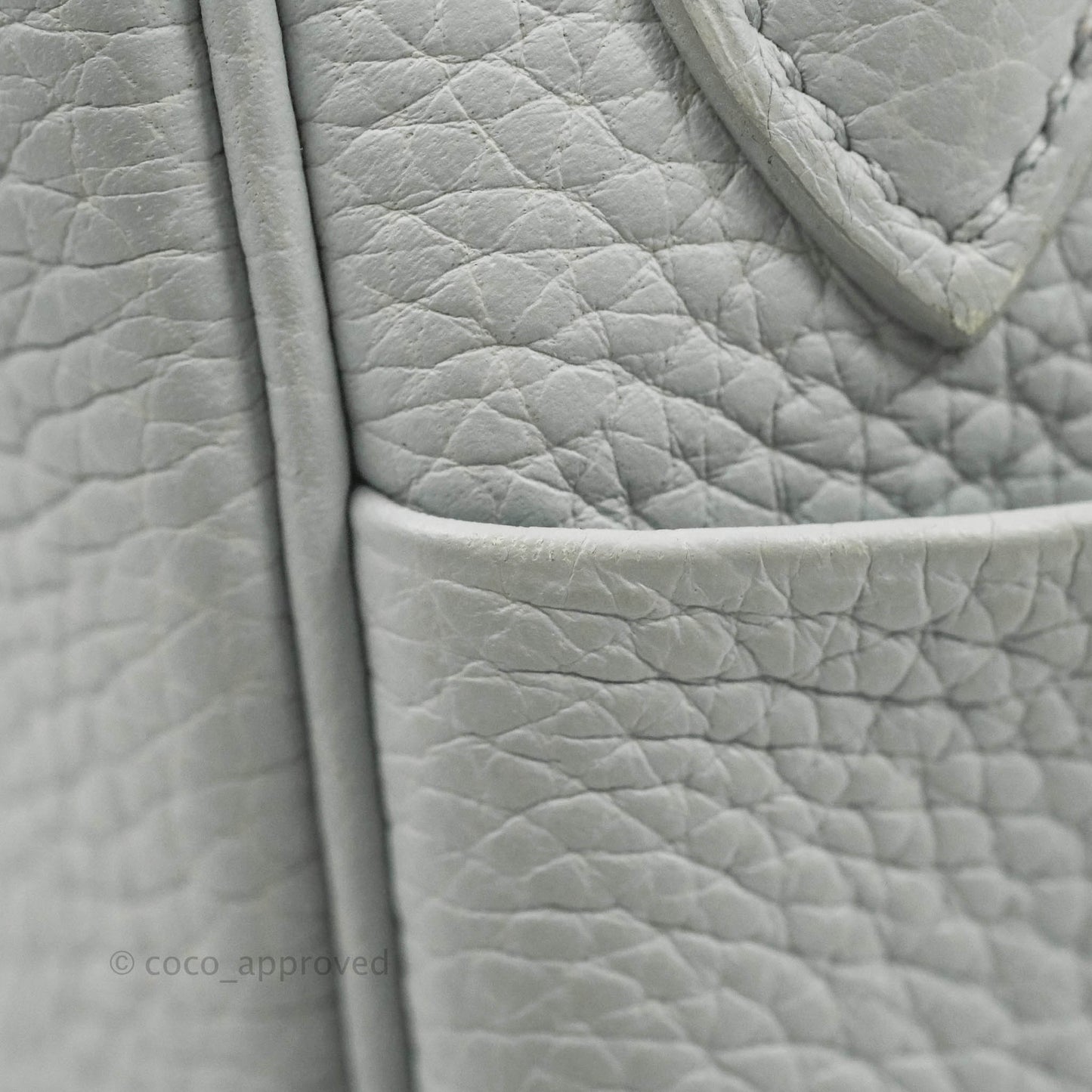 Hermès Lindy 26 Blue Glacier 8U Taurillon Clemence Palladium Hardware