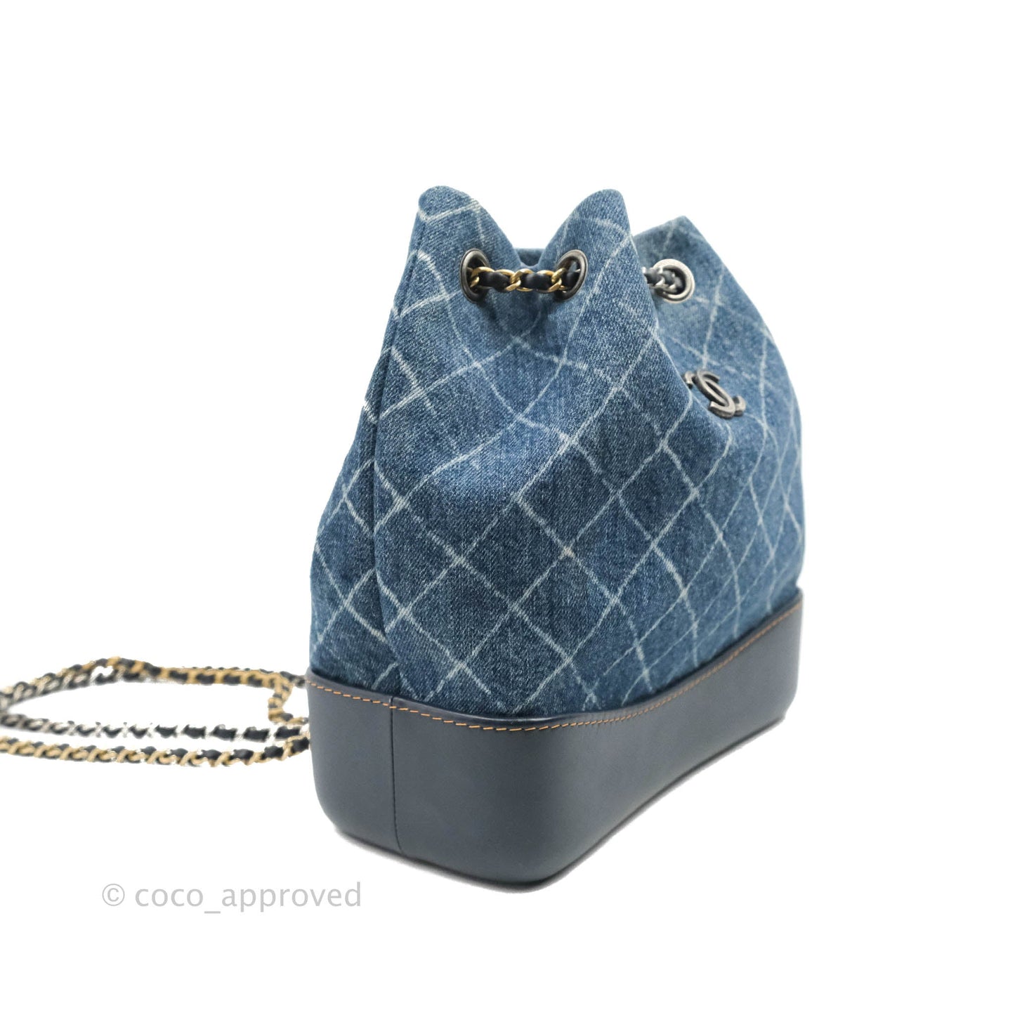 Chanel Small Gabrielle Backpack Denim