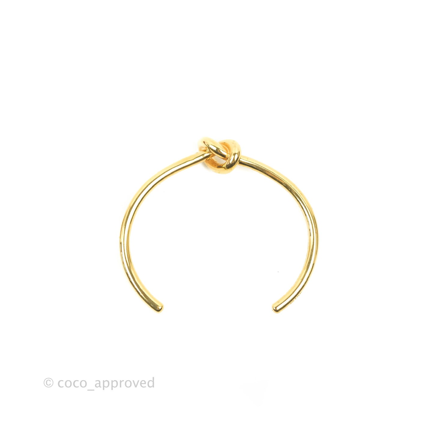 Celine Knot Extra-thin Bracelet Gold Tone