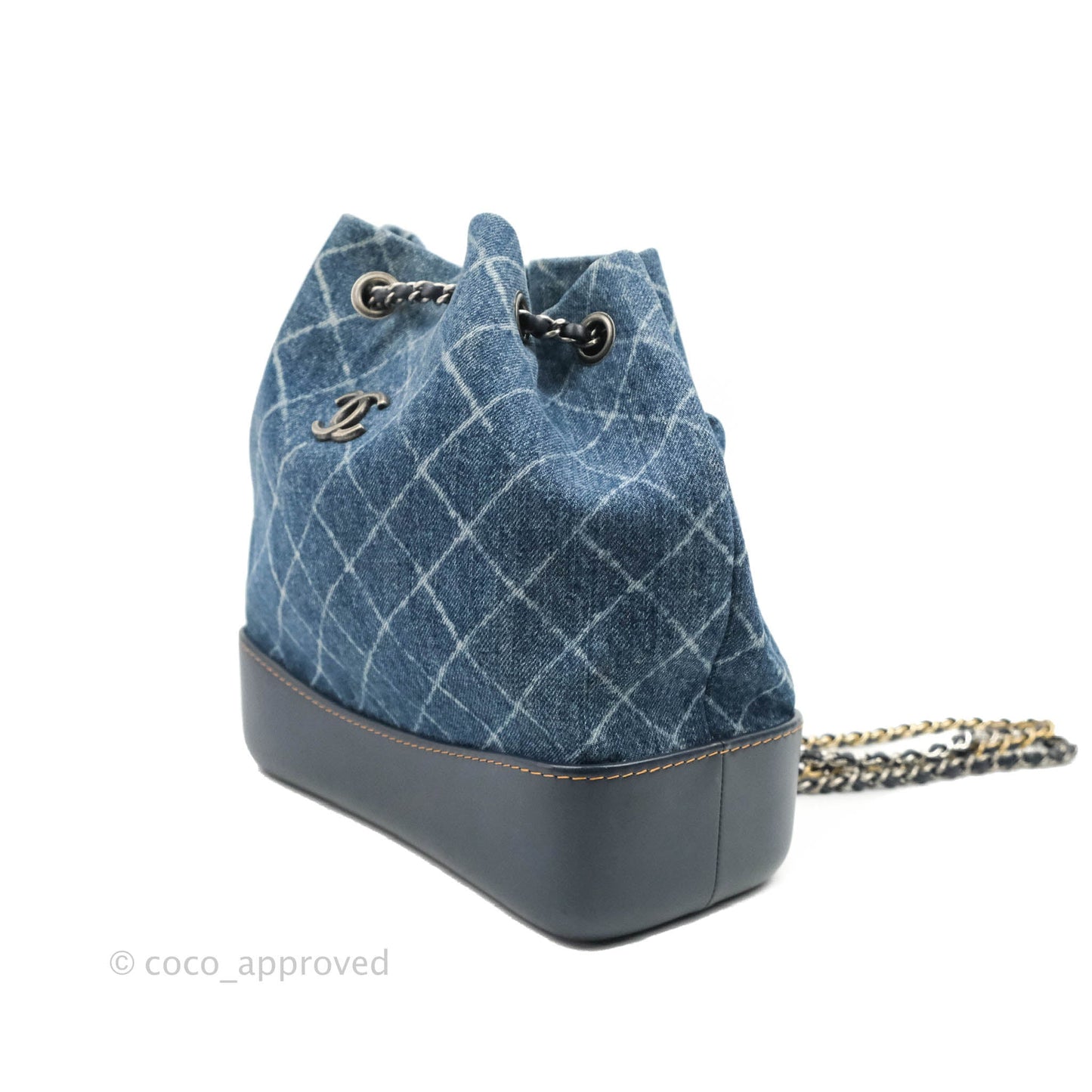 Chanel Small Gabrielle Backpack Denim