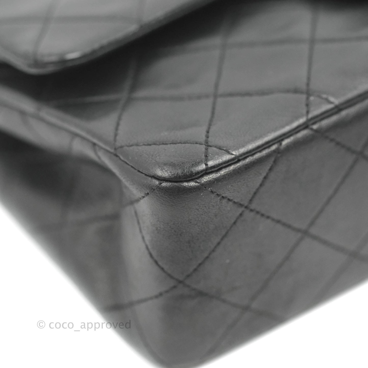 Chanel Classic Vintage Small Flap Black Lambskin 24K Gold Hardware