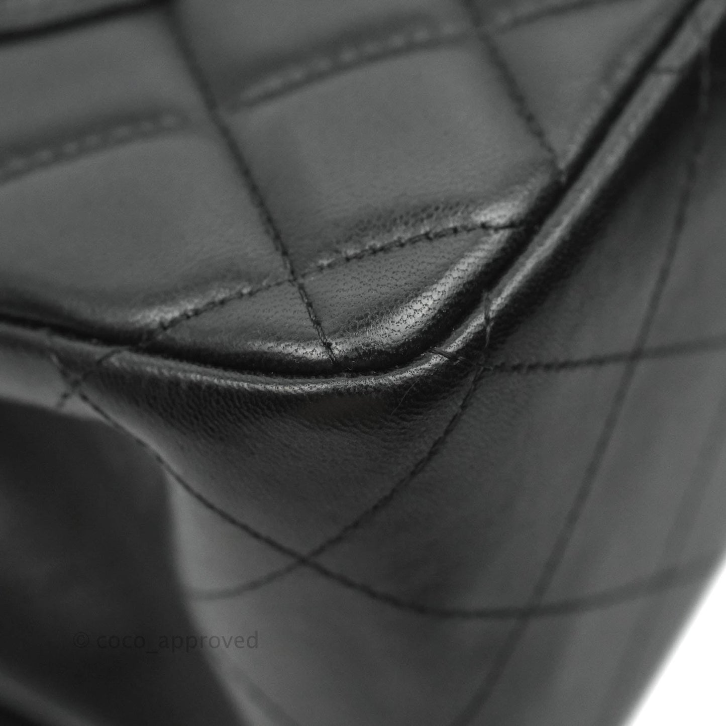 Chanel Jumbo Double Flap Black Lambskin Silver Hardware⁣⁣