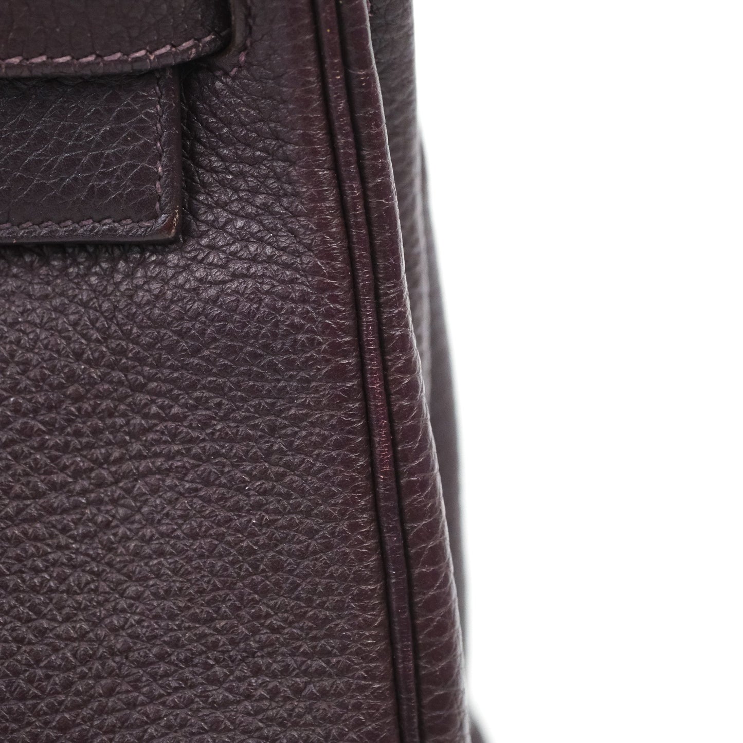 Hermès Retourne Kelly 28 Raisin TPM Palladium Hardware