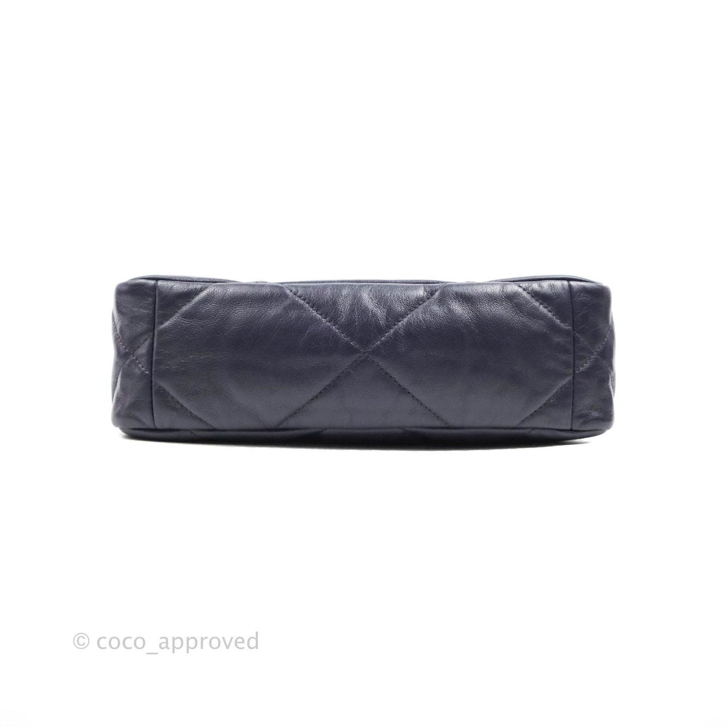Chanel 19 Small Dark Purple Mixed Hardware