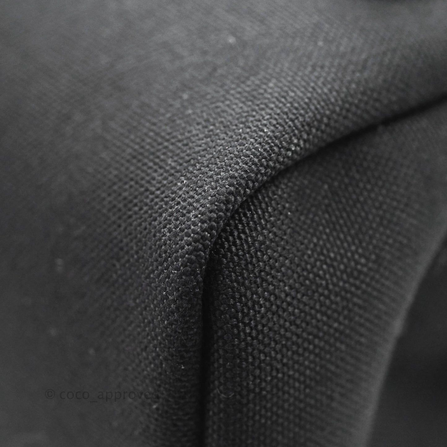 Hermès Herbag Zip 31 Black Canvas Palladium Hardware