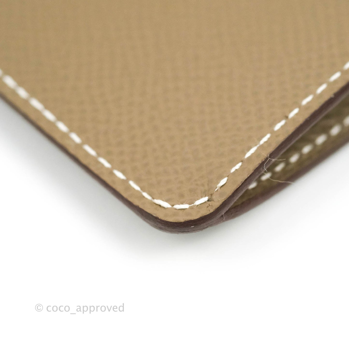 Hermès Constance Slim Wallet Etoupe Epsom Palladium Hardware