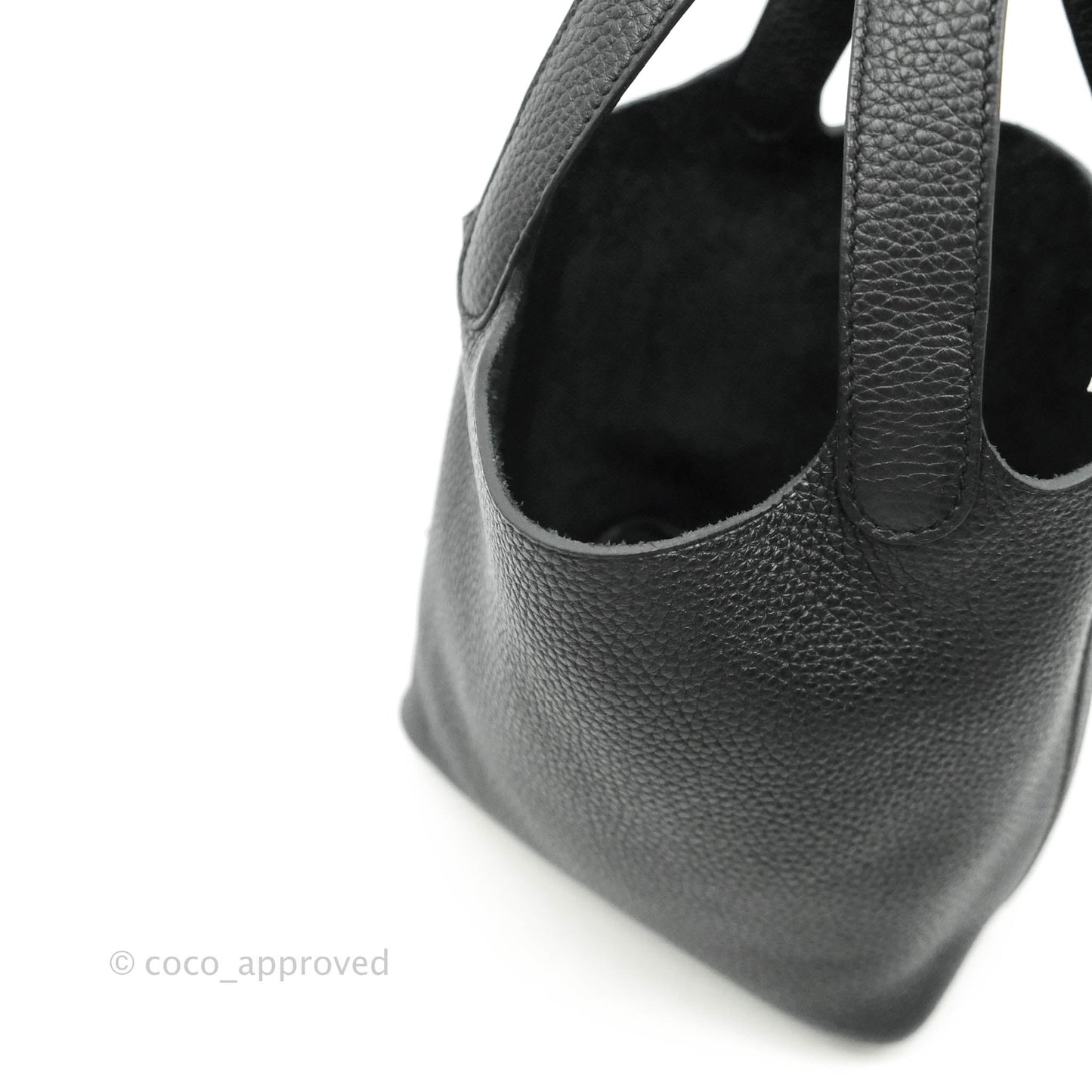 Hermès Taurillon Clemence Picotin Lock 18 PM Black Palladium Hardware