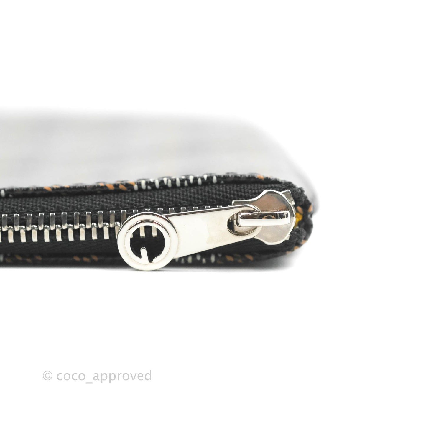 Goyard Senat Mgm Pocket Goyard Canvas & Chevroches Calfskin Silver Hardware