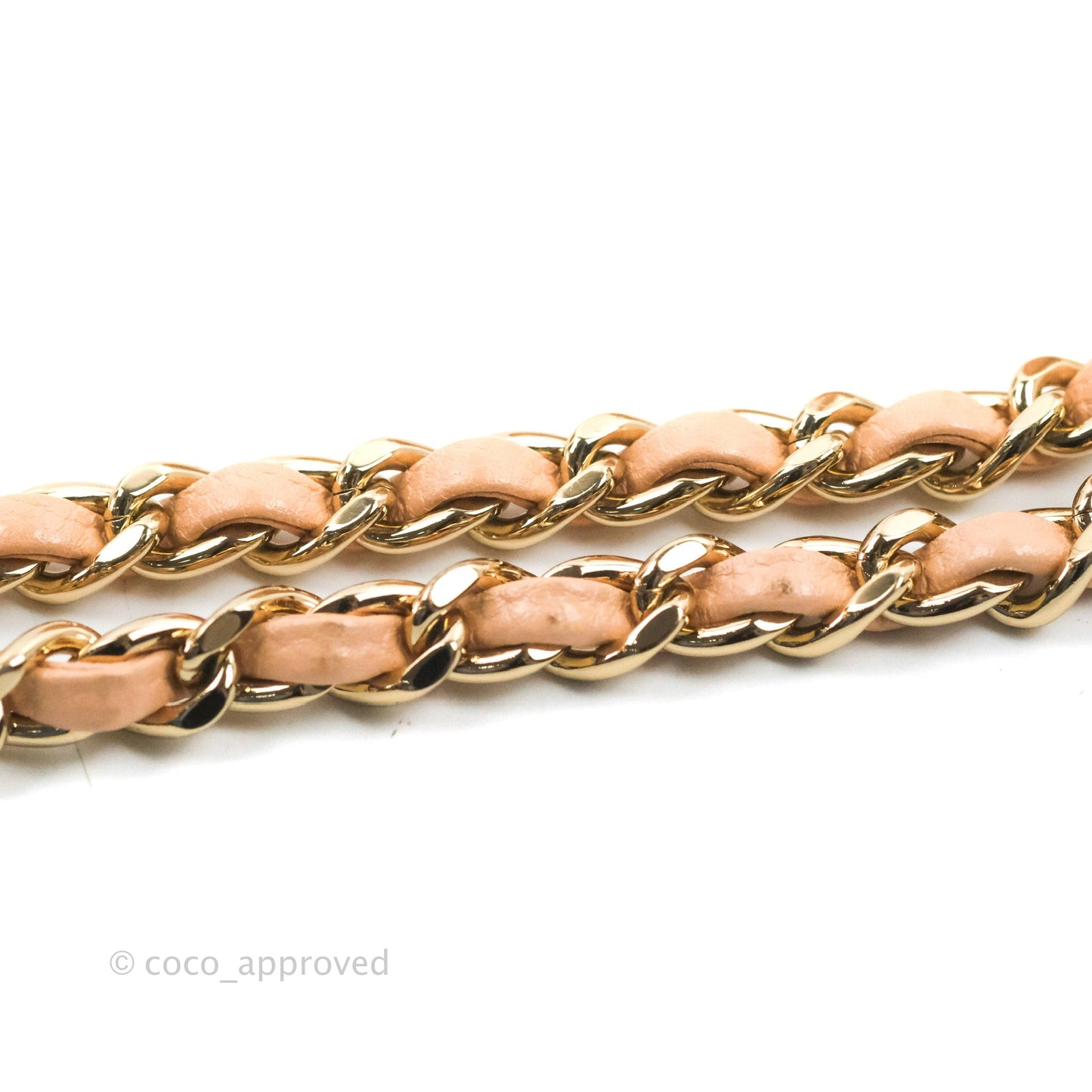 Chanel Mini Coco Handle Quilted Light Pink Caviar Gold Hardware