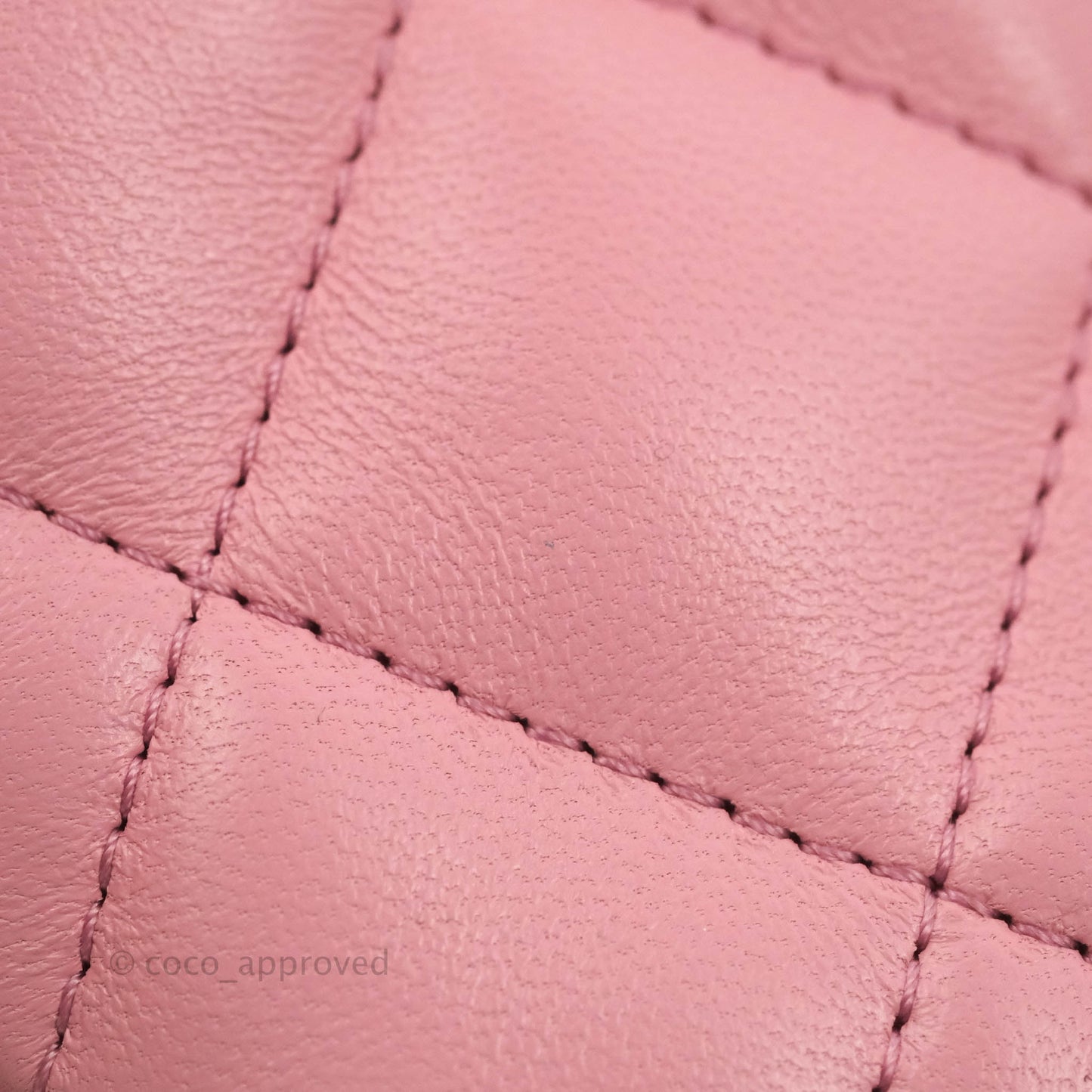 Chanel Quilted CC Chain Hobo Bag Pink Lambskin Aged Gold Hardware