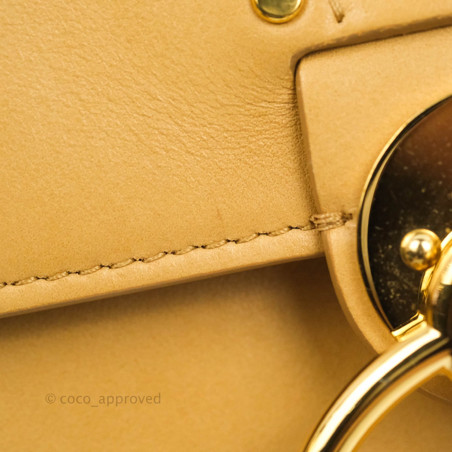 Chloé Small Tess Bag Beige Calfskin