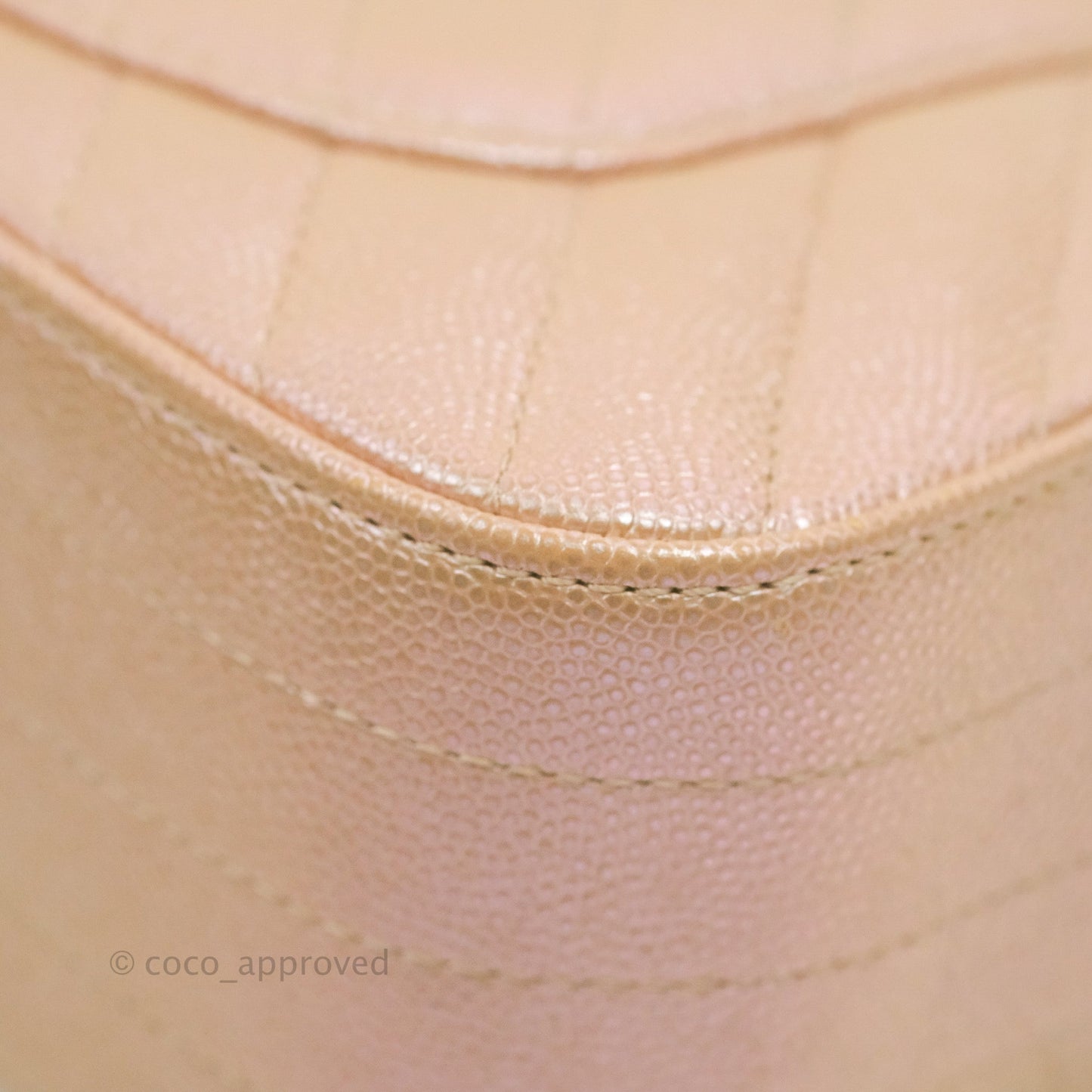 Chanel Quilted Mini Rectangular Flap Iridescent Pink Rose Gold Silver Hardware 17B