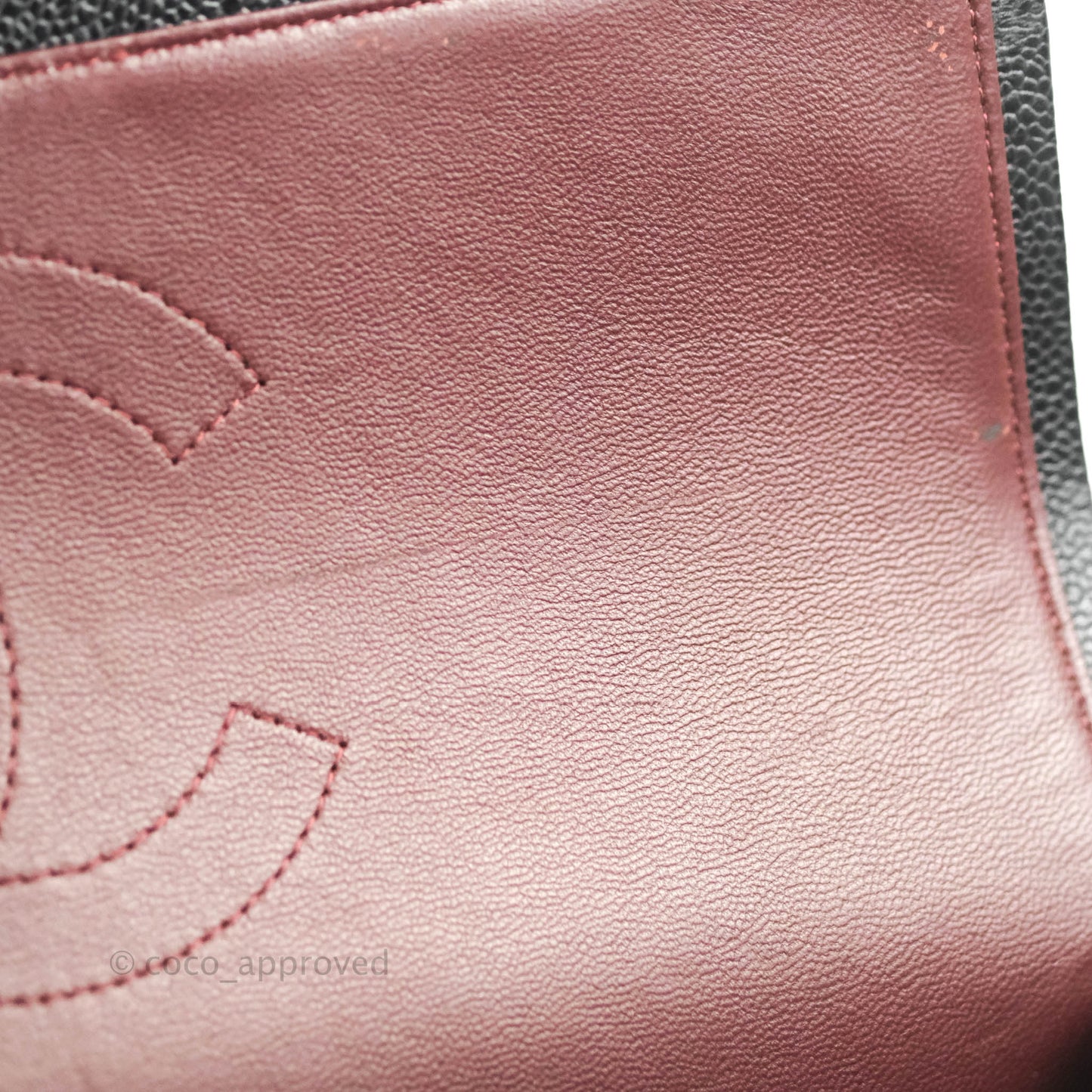 Chanel Quilted Maxi Double Flap Black Caviar Silver Hardware