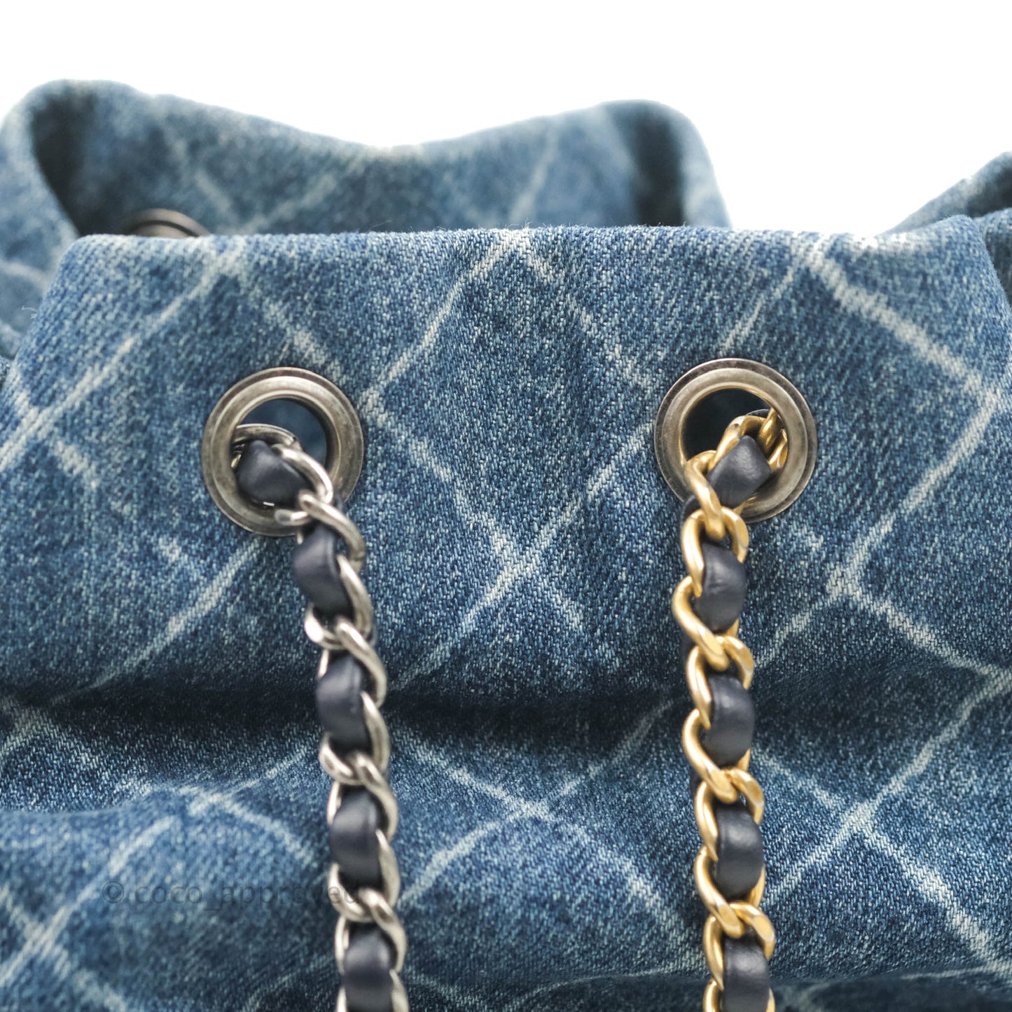 Chanel Small Gabrielle Backpack Denim