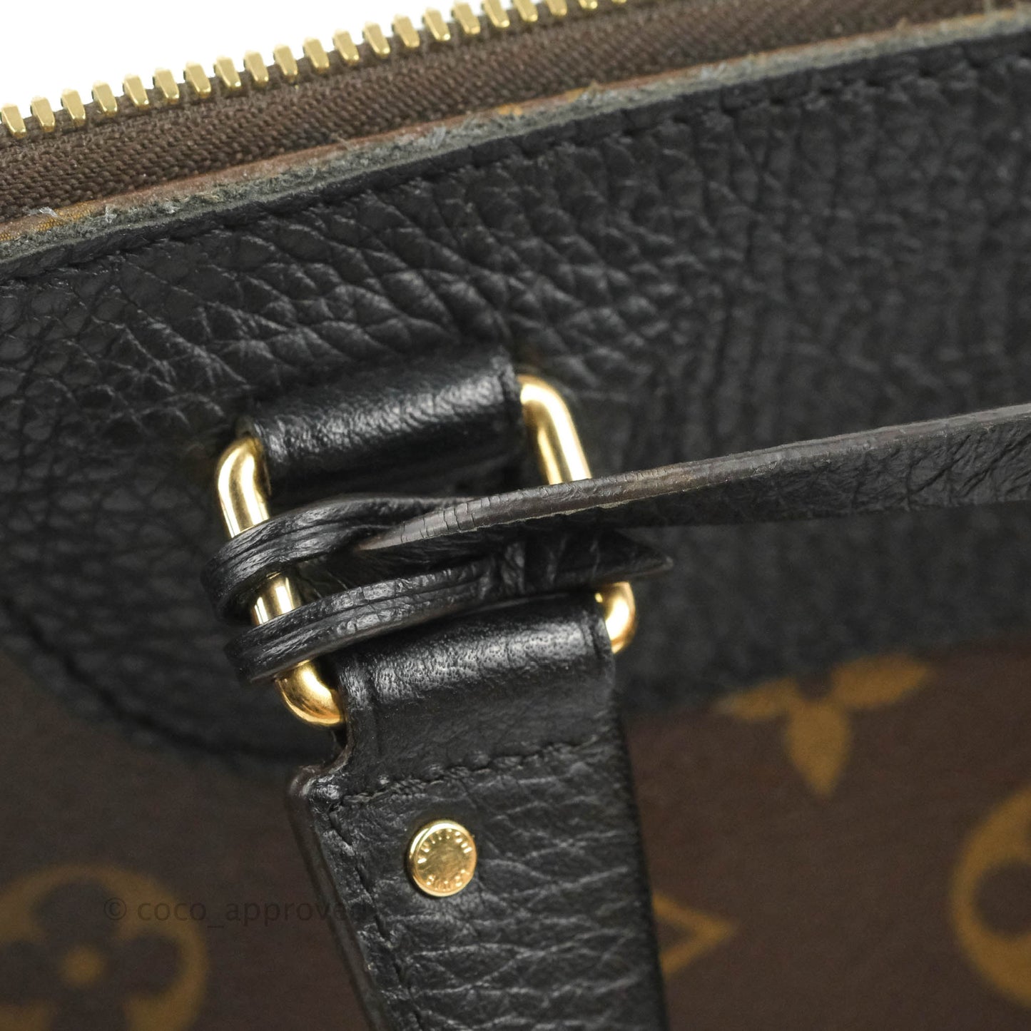Louis Vuitton Monogram Retiro NM Black