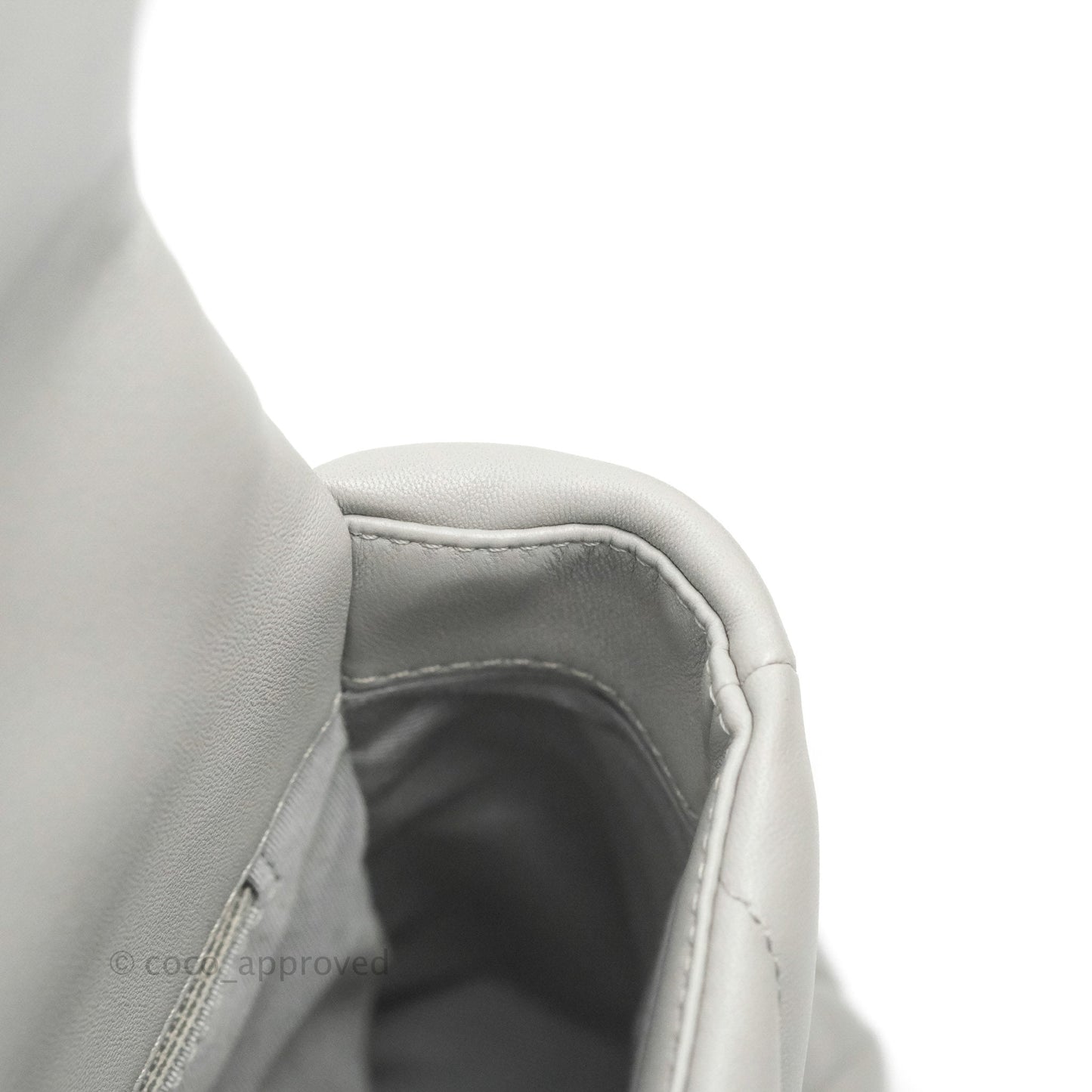 Chanel 19 Small Grey Mixed Hardware 21A
