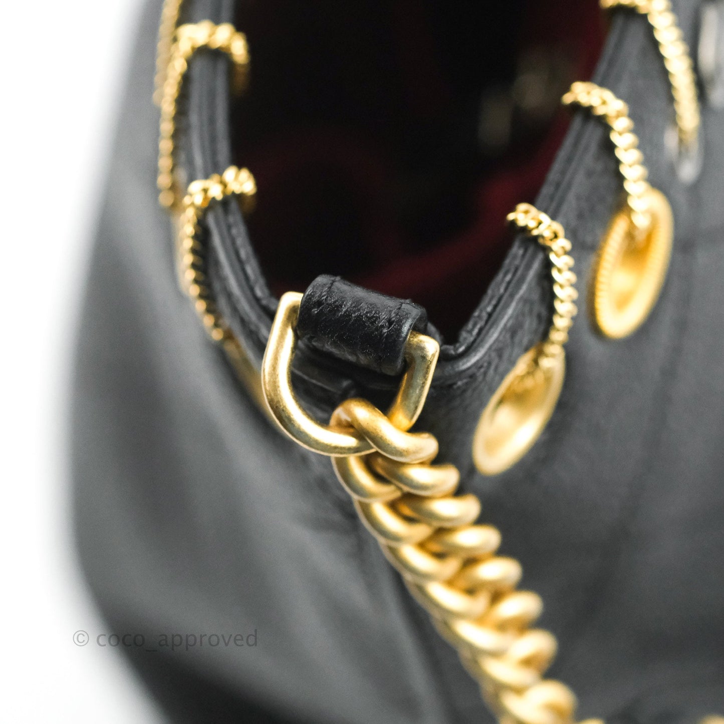 Chanel Quilted Shopping Tote Black Caviar Aged Gold Hardware 18C