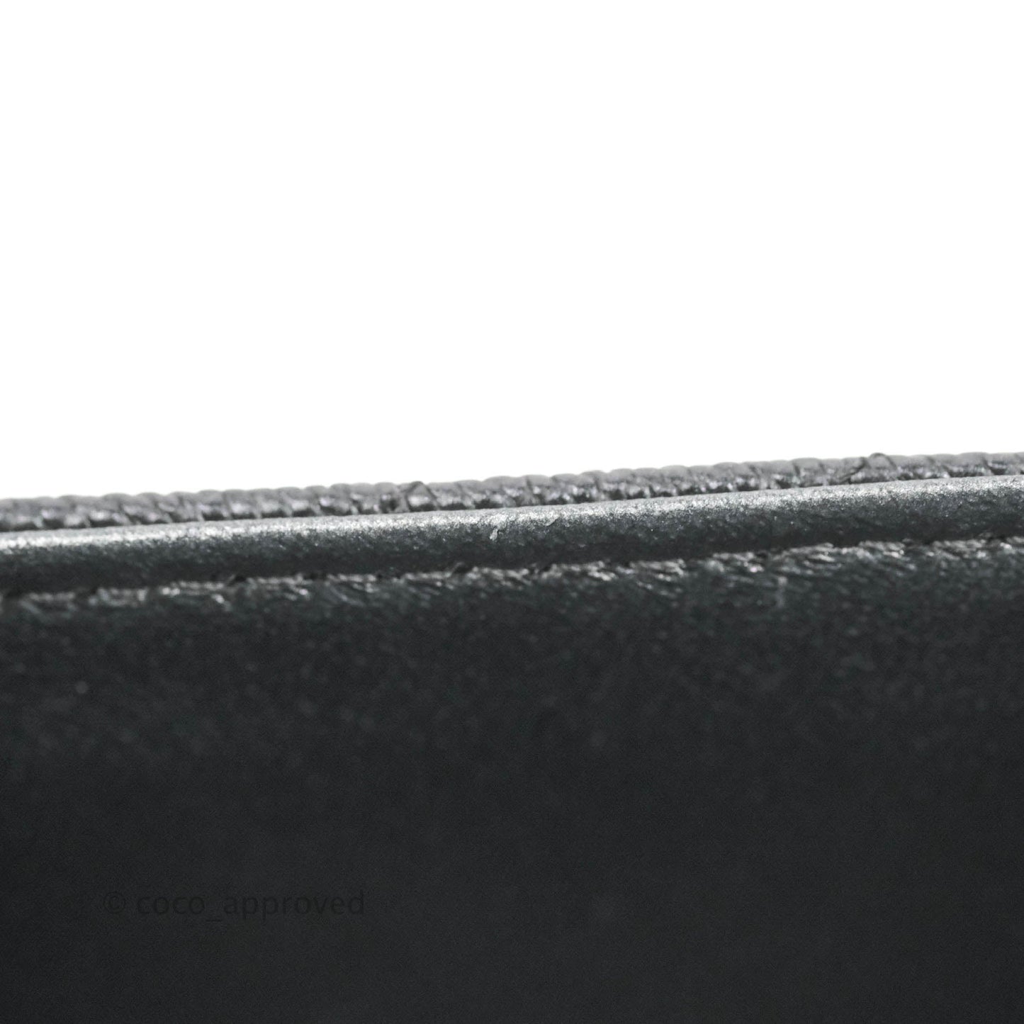 Chanel Chevron Mini Rectangular Flap Iridescent Black Caviar Ruthenium Hardware 17B