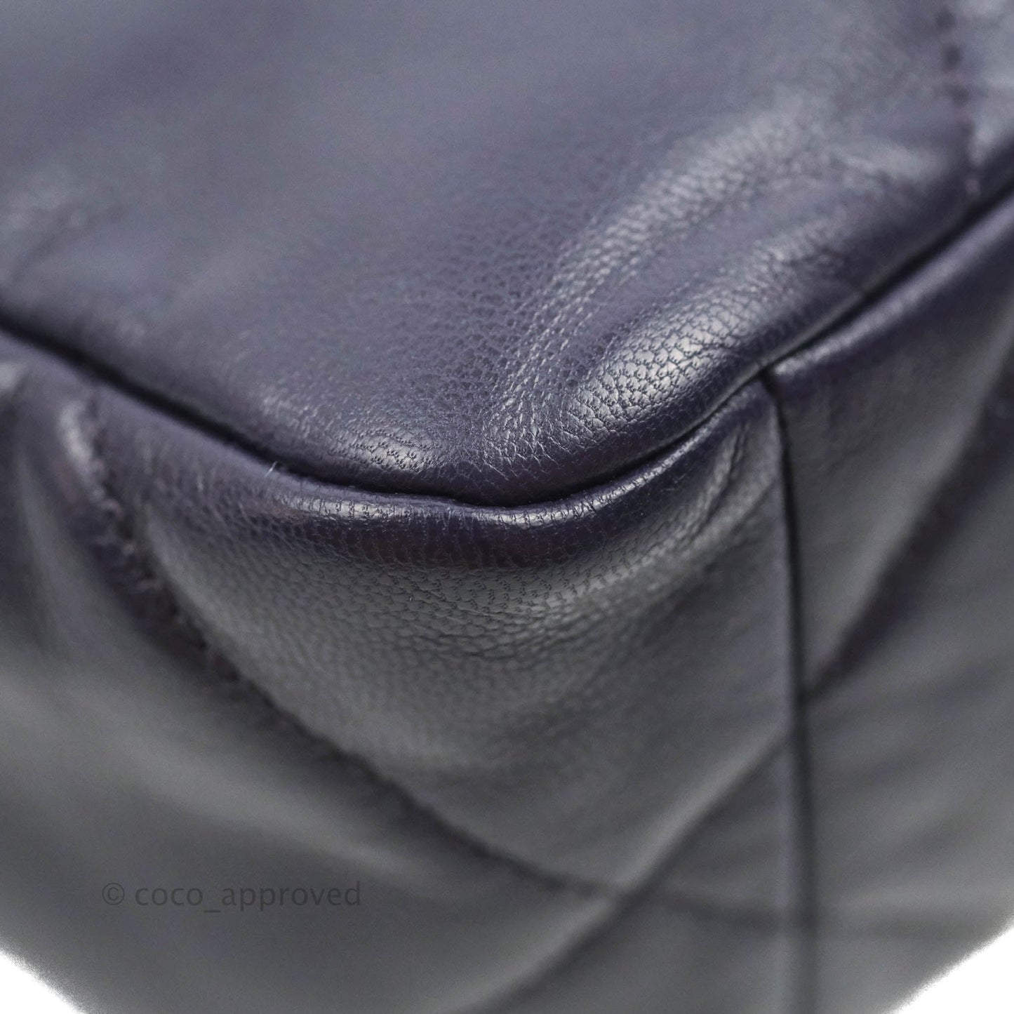 Chanel 19 Small Dark Purple Mixed Hardware