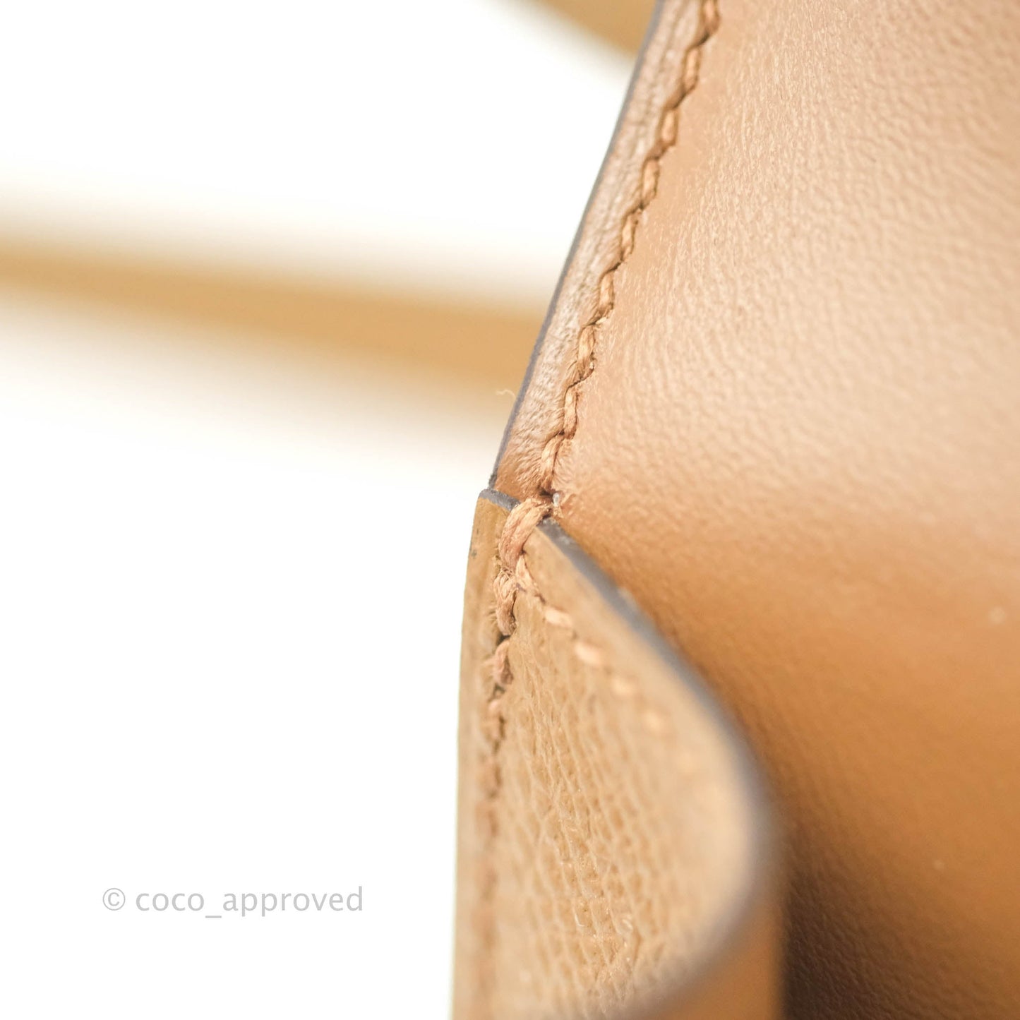 Hermès Constance Mini 18cm Alezan Epsom Gold Hardware