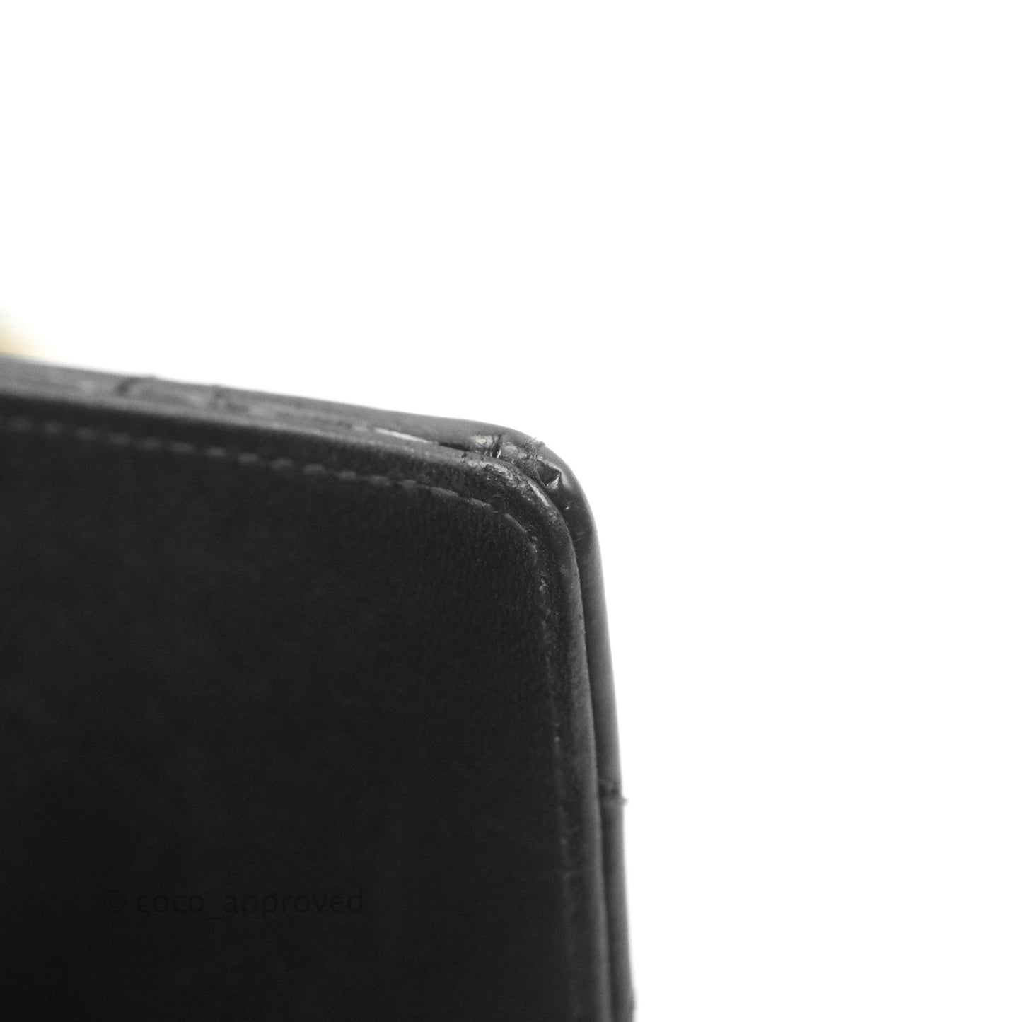 Chanel Mini Flap Clutch with Chain Black Gold Hardware