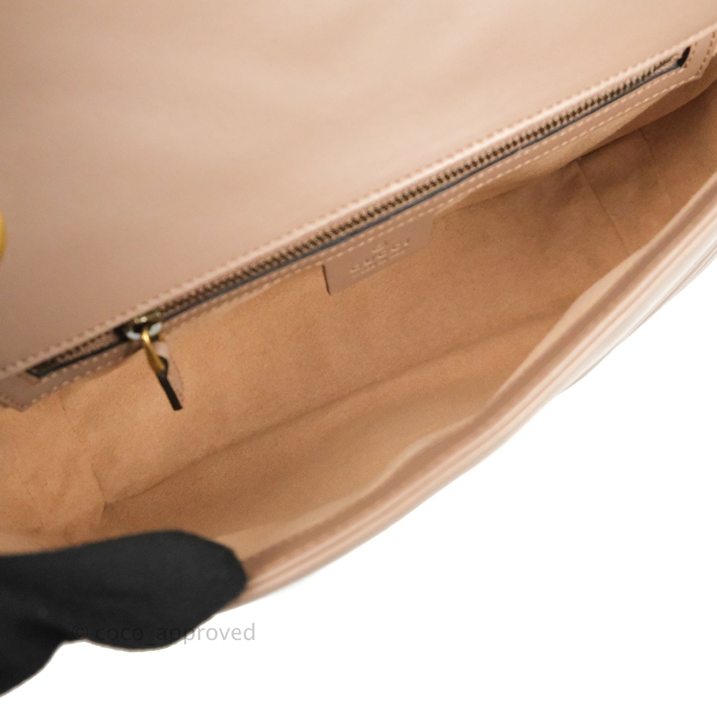 Gucci GG Marmont Matelassé Leather Small Bag Dusty Pink