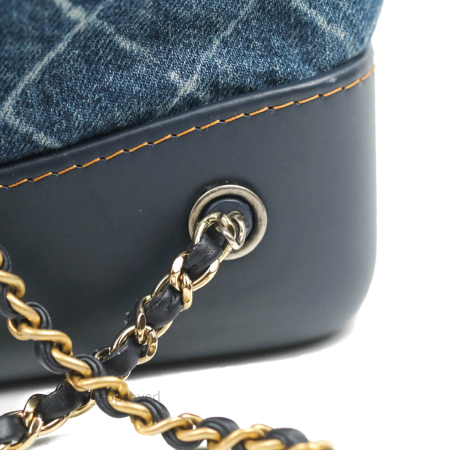 Chanel Small Gabrielle Backpack Denim