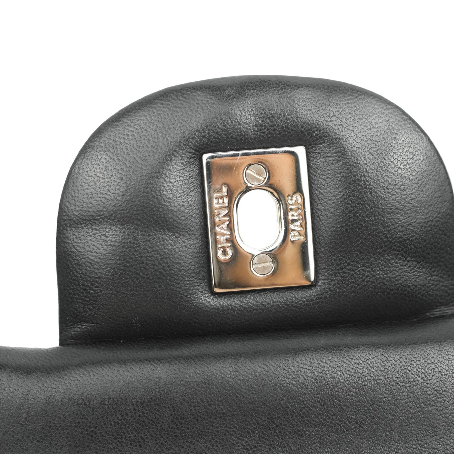 Chanel Jumbo Double Flap Black Lambskin Silver Hardware⁣⁣
