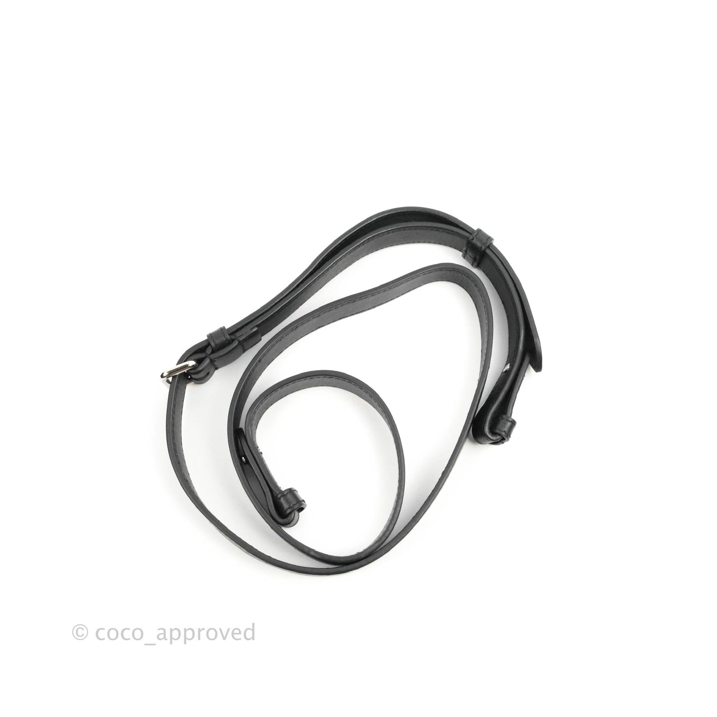 Saint Laurent Larger Jane Bag Black Silver Hardware