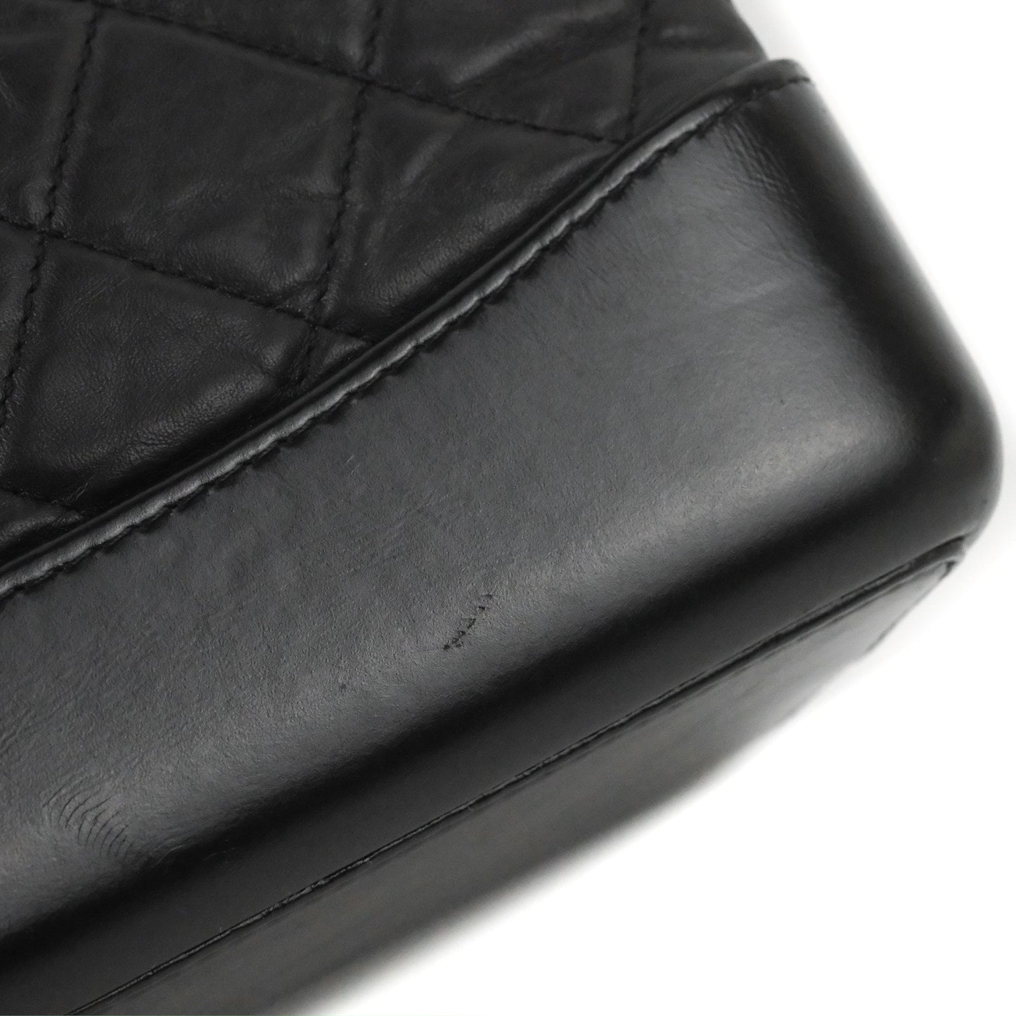 Chanel Small Gabrielle Backpack Black Aged Calfskin