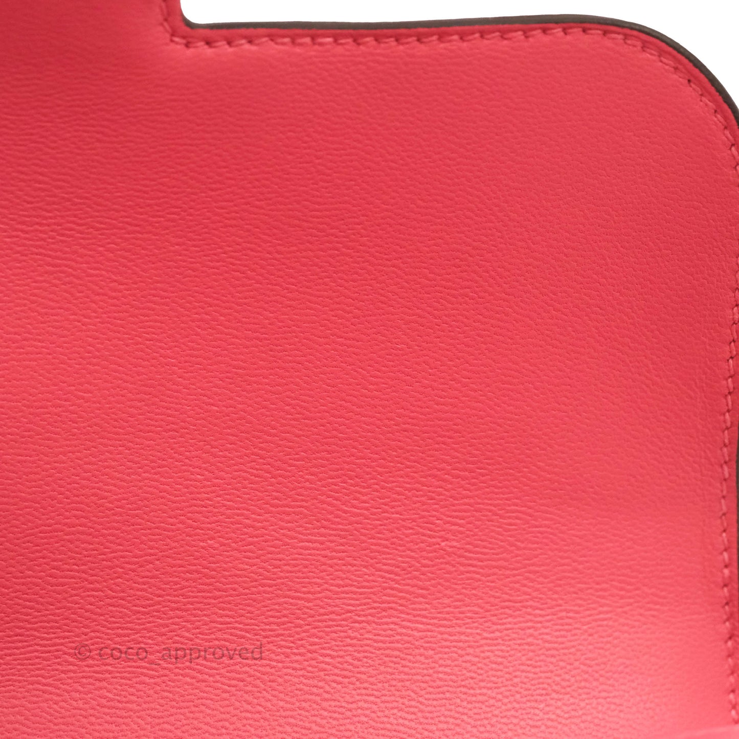 Hermès Constance Mini 18cm Rose Azalee Evercolor Palladium Hardware