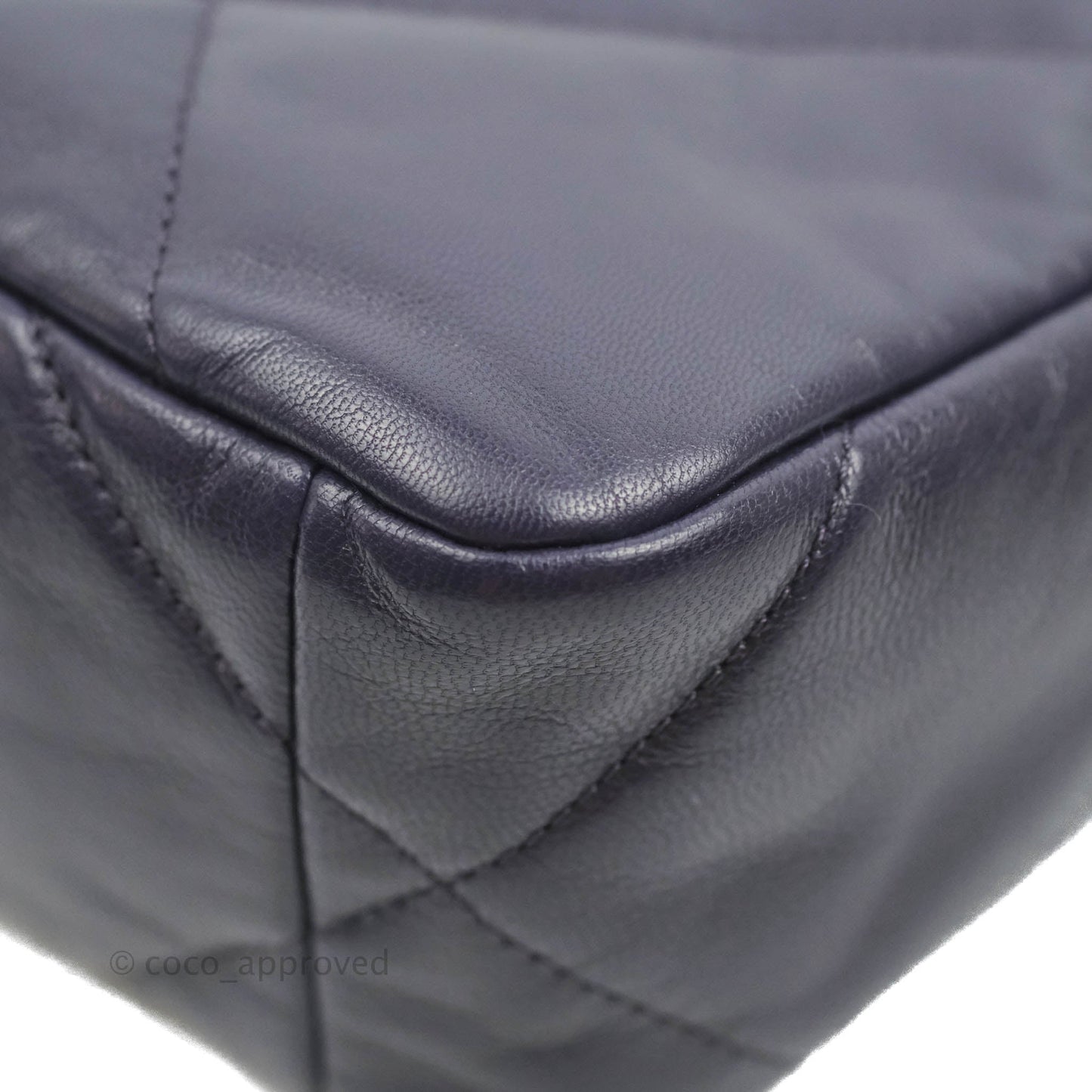 Chanel 19 Small Dark Purple Mixed Hardware