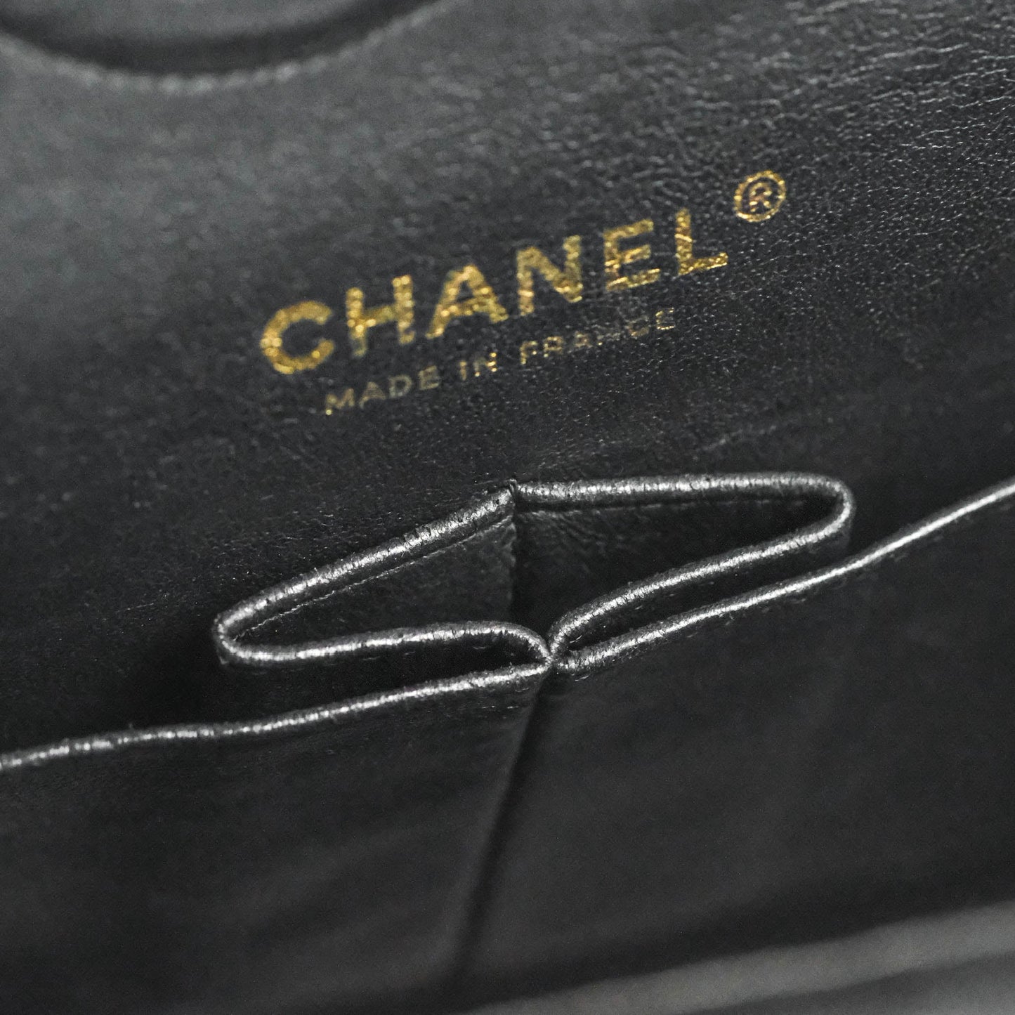 Chanel Classic Medium M/L Flap Black Caviar 24K Gold Hardware