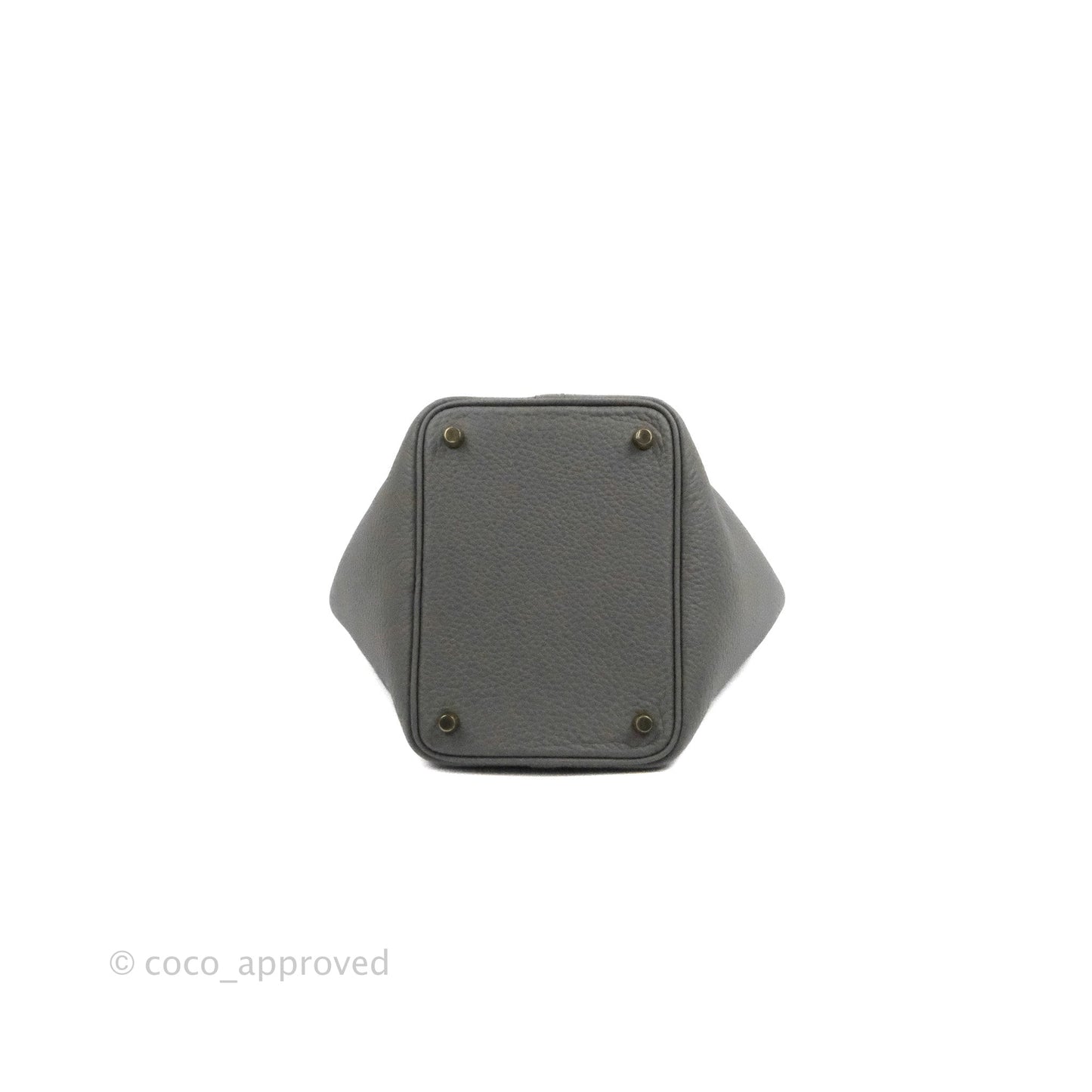Hermès Picotin Lock 18 Gris Meyer 0L Clemence Gold Hardware