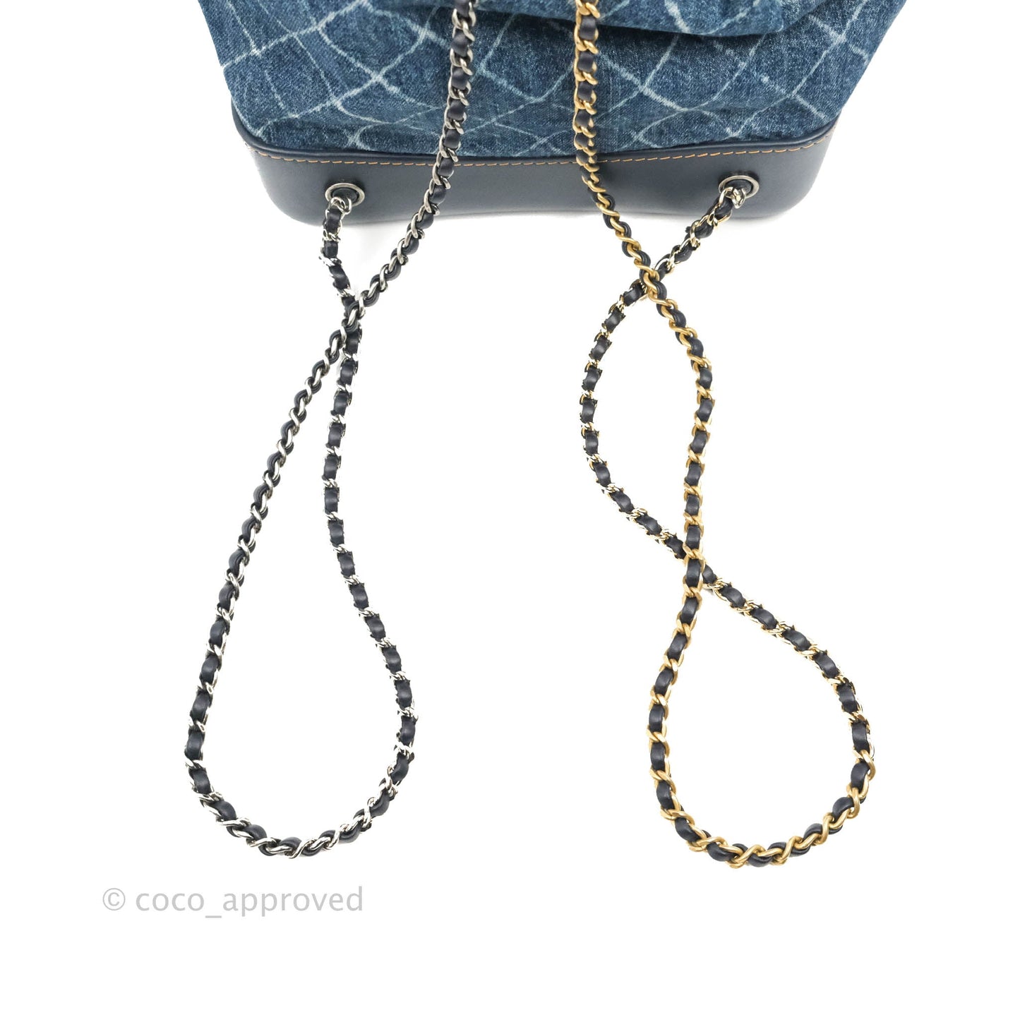 Chanel Small Gabrielle Backpack Denim