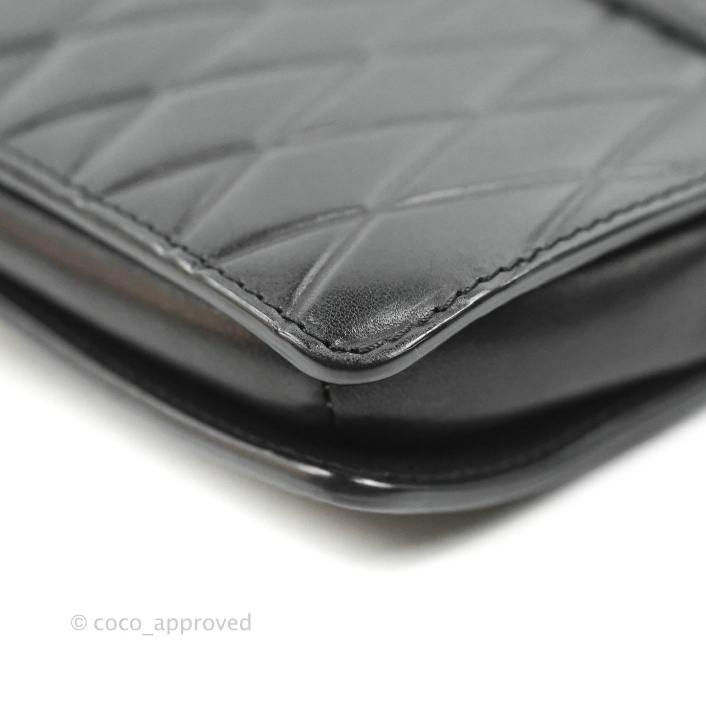 Chloe Small Faye Shoulder Bag Quilted Black Calfskin