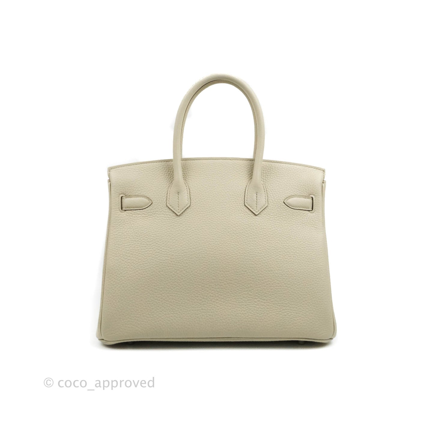 Hermès Birkin 30 Beton Clemence Palladium Hardware