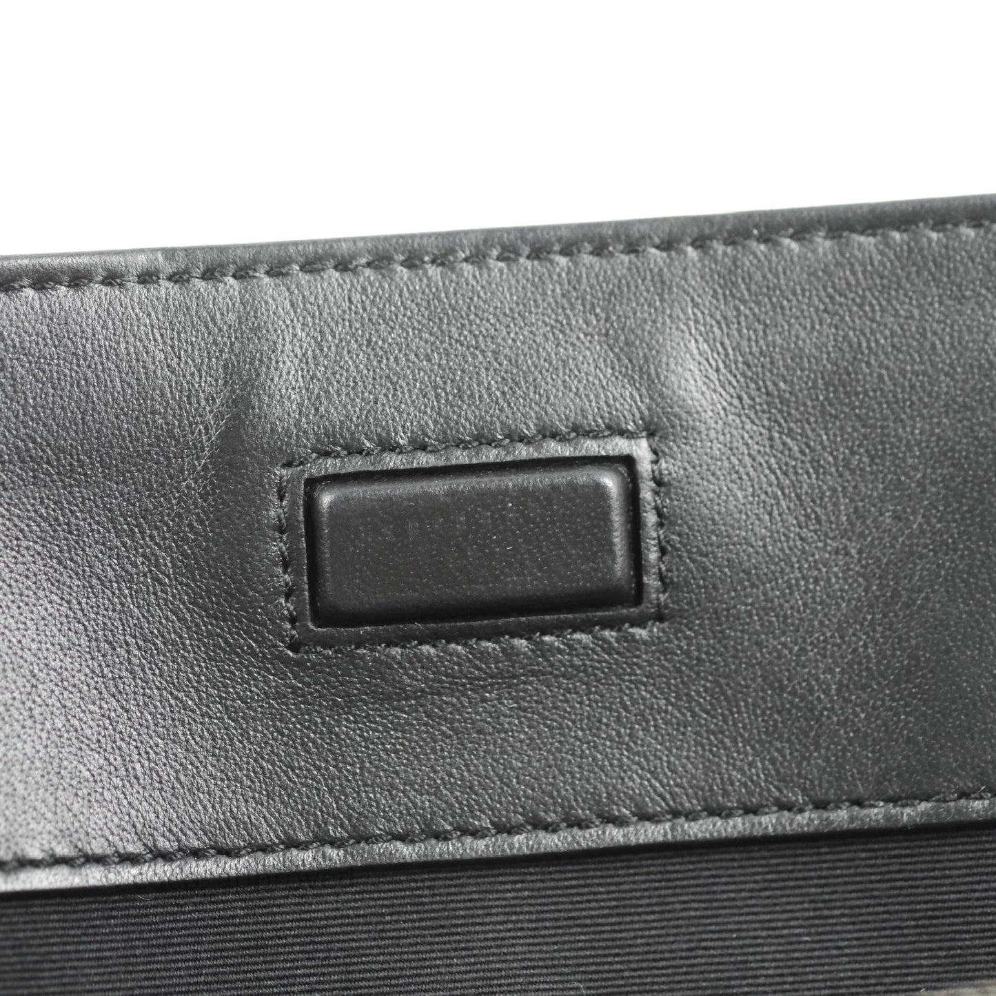 Saint Laurent Larger Jane Bag Black Silver Hardware