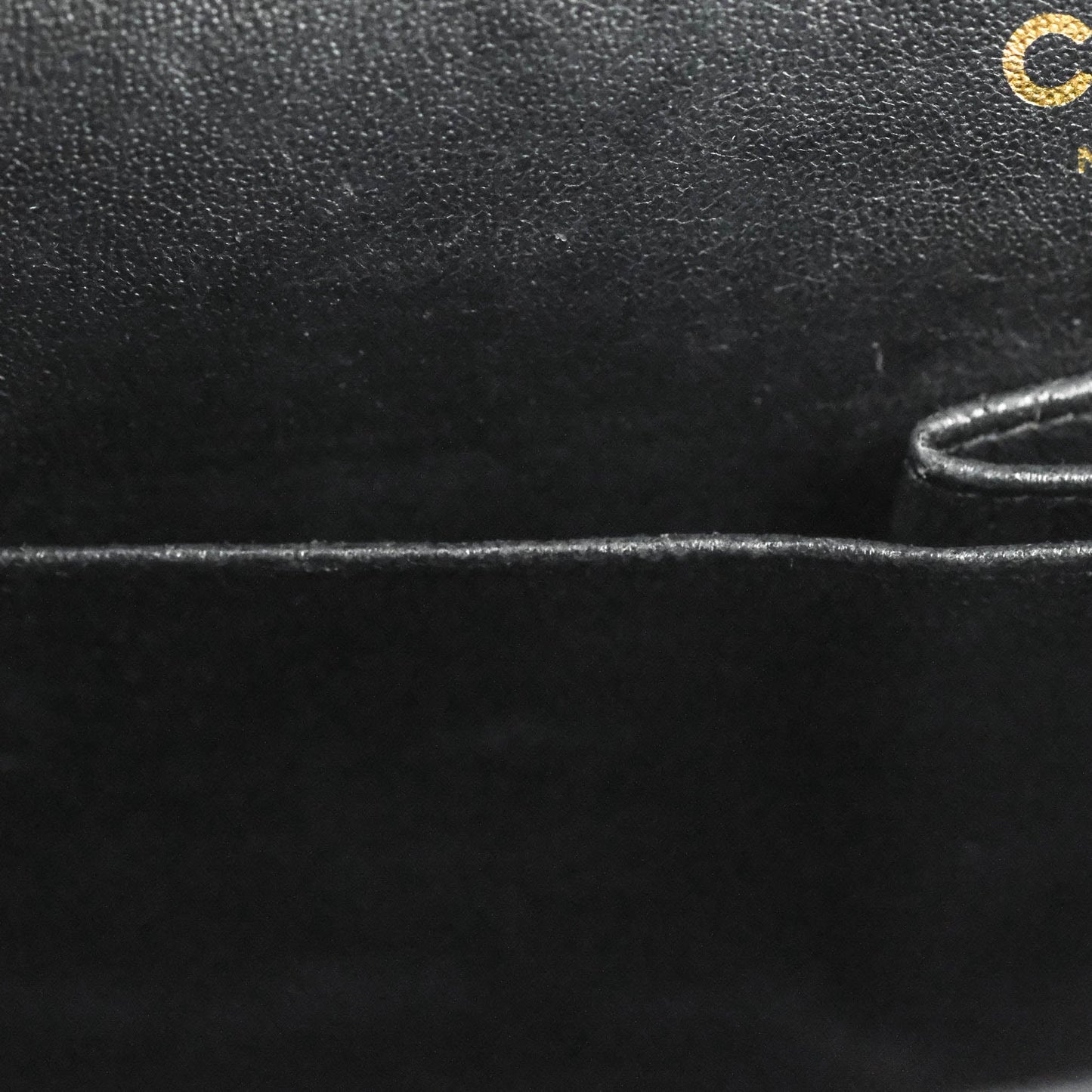 Chanel Classic Medium M/L Flap Black Caviar 24K Gold Hardware