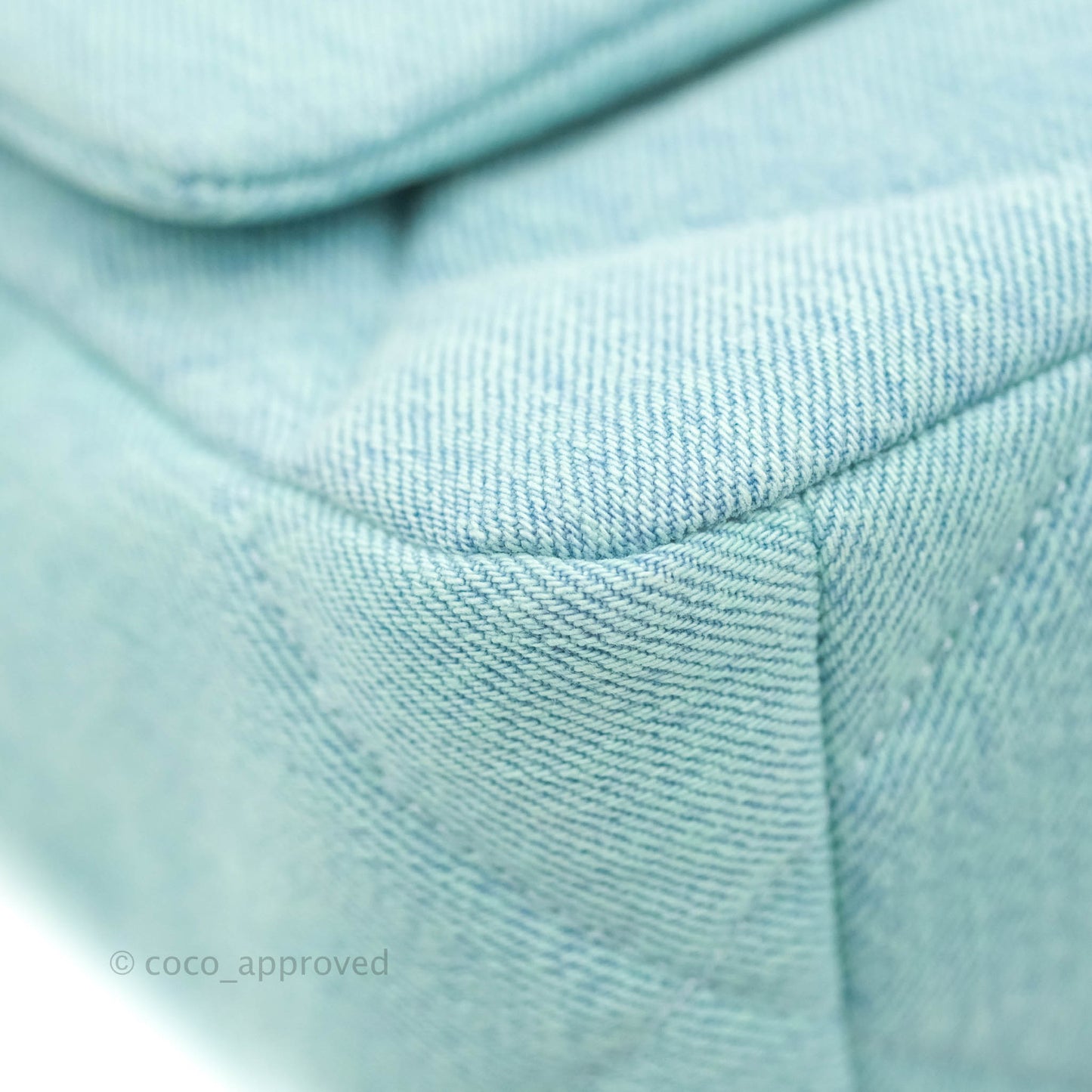 Chanel 19 Small Blue Denim Mixed Hardware