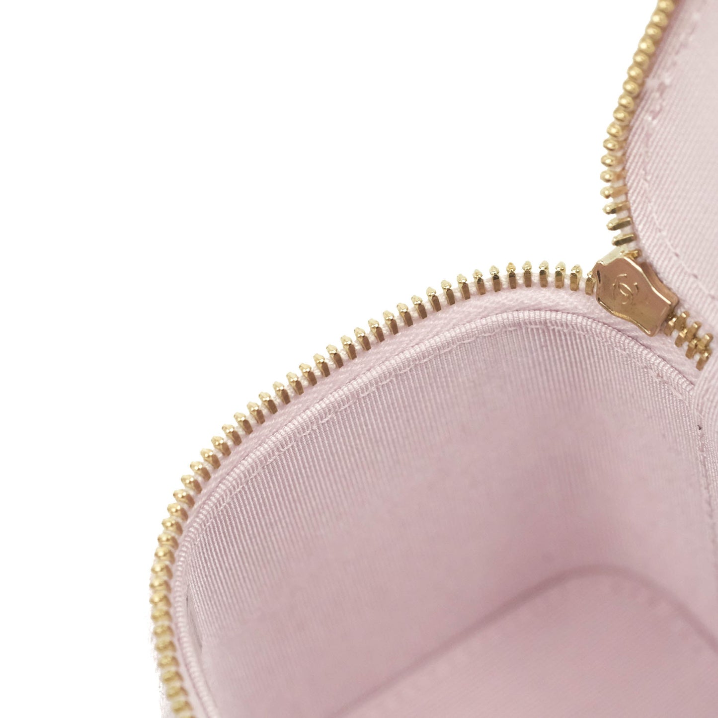 Chanel Mini Vanity Classic With Chain Lilac Rose Clair Caviar Gold Hardware