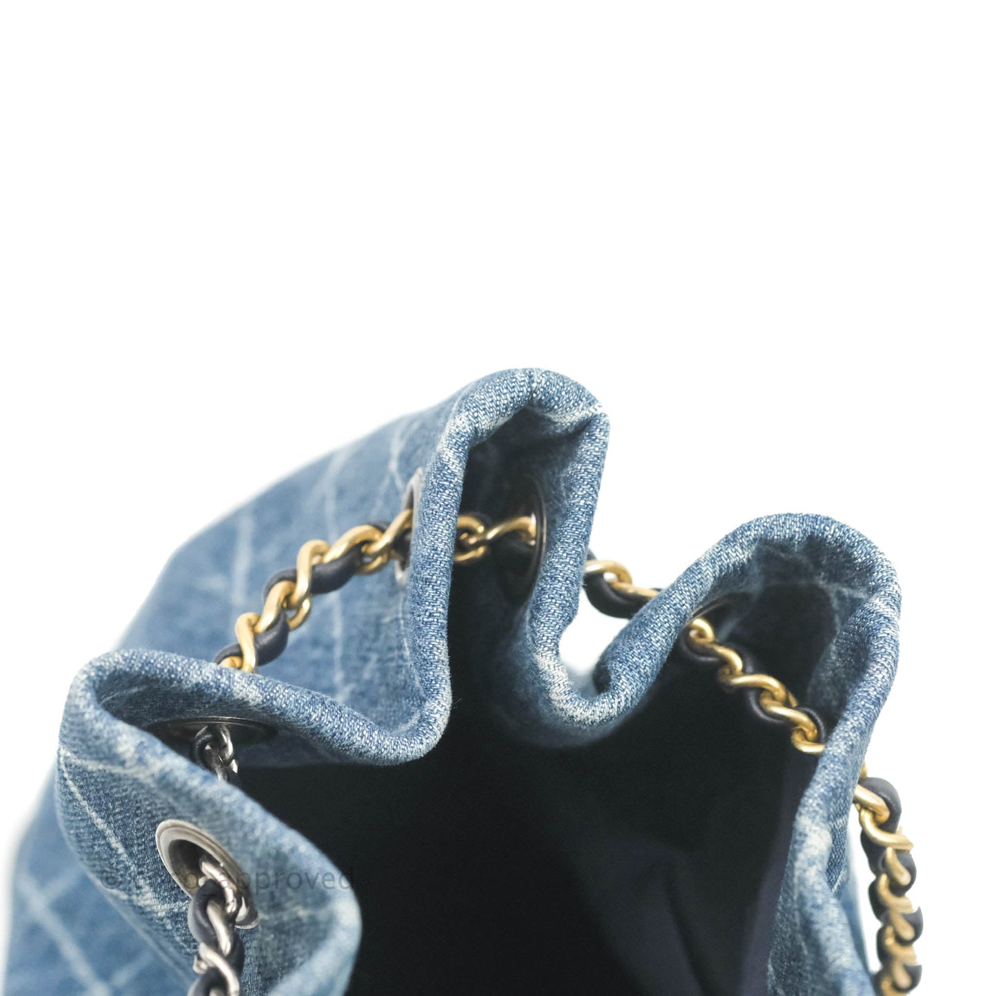 Chanel Small Gabrielle Backpack Denim